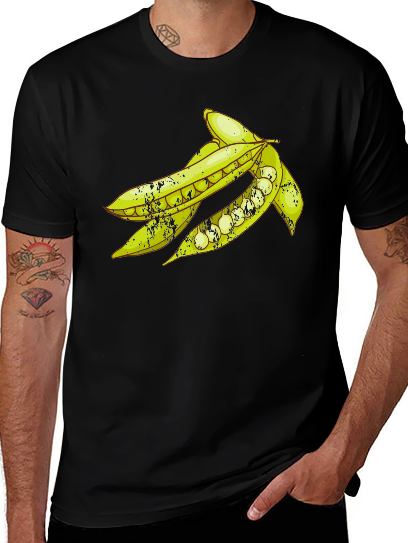 Variant 28 of Pea Pods Graphic Tee - Unique Design