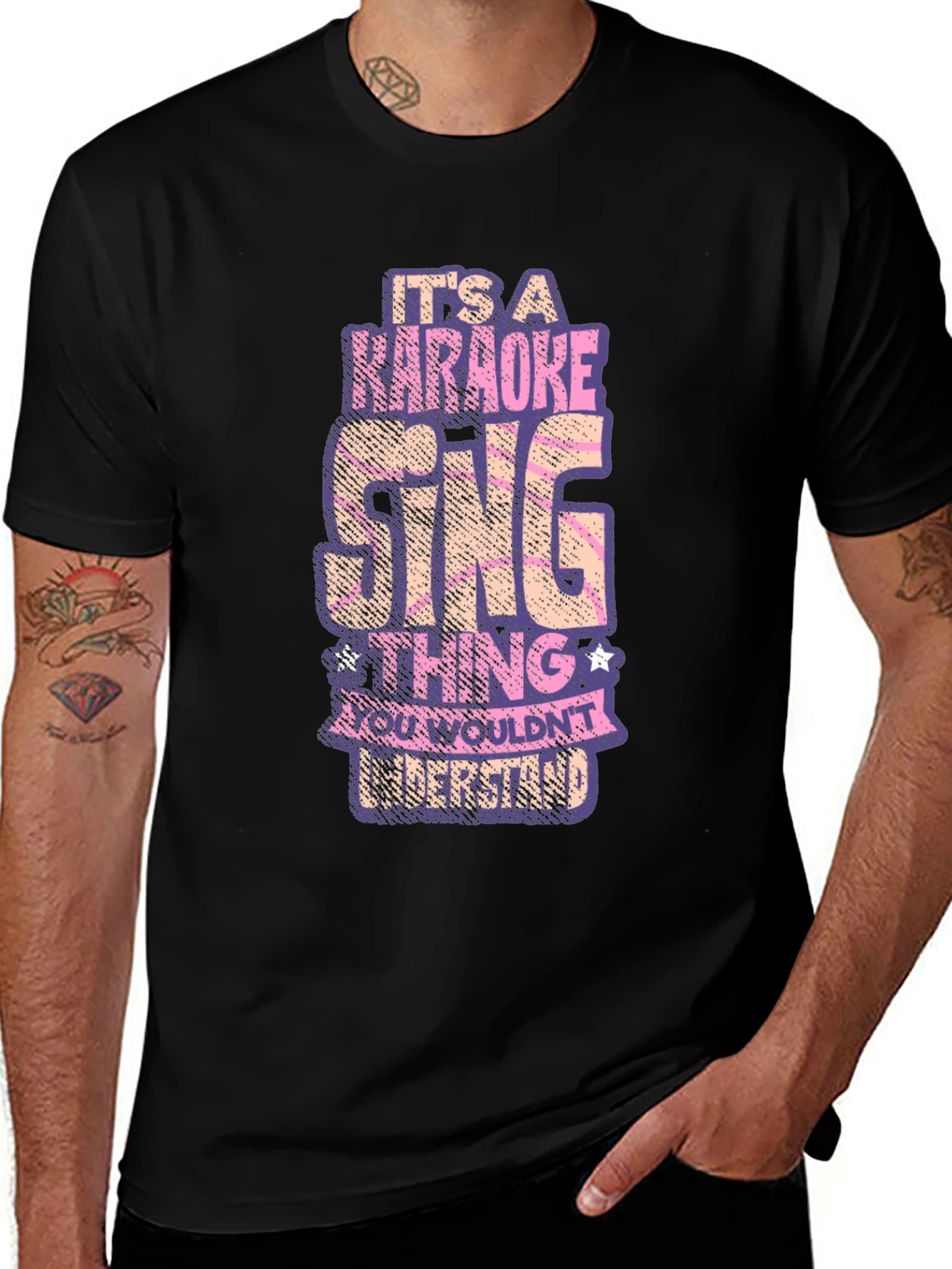 Variant 8 of Karaoke Sing Thing T-Shirt