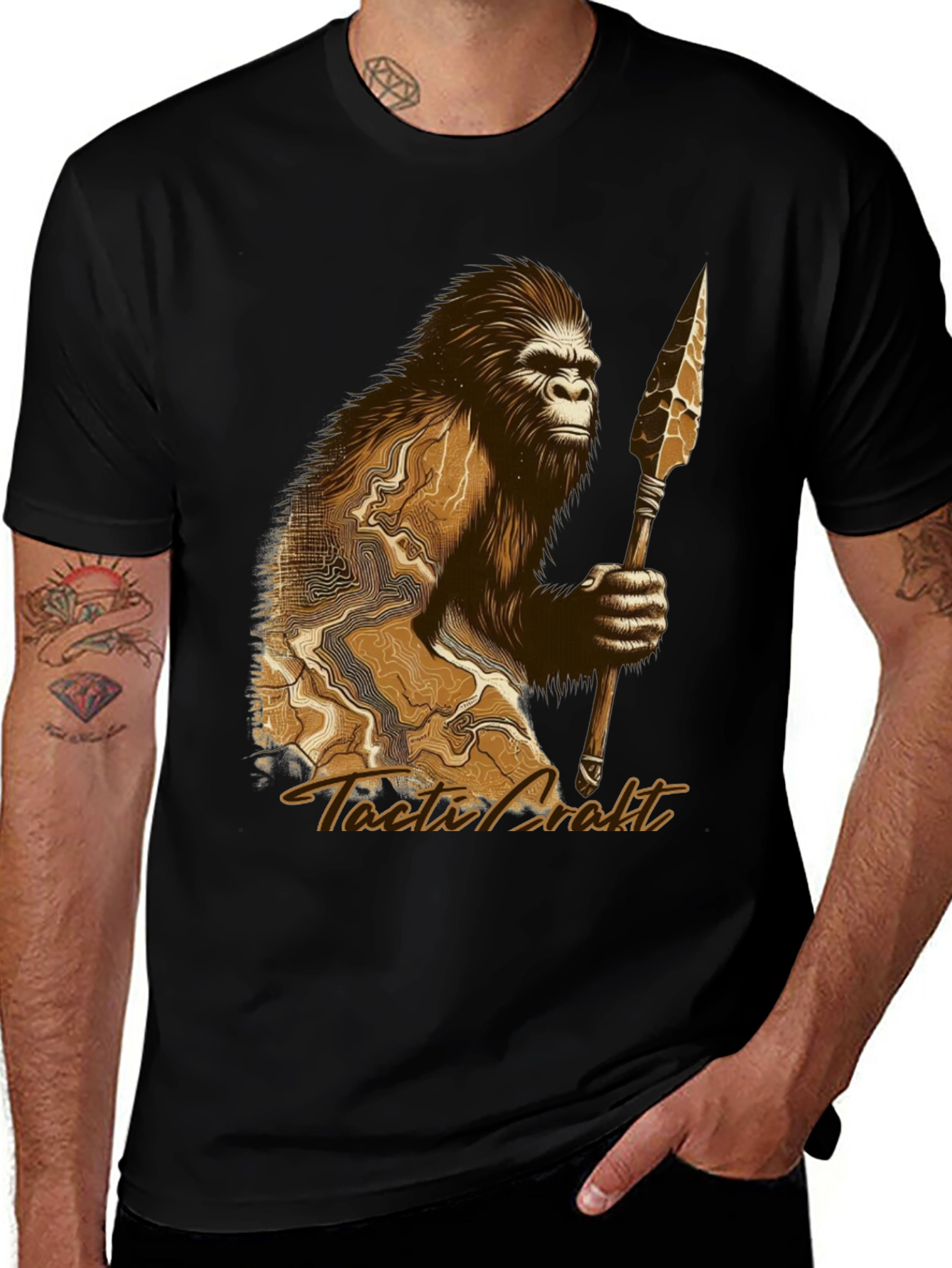 Variant 23 of Tactical Croakit Ape Graphic T-Shirt