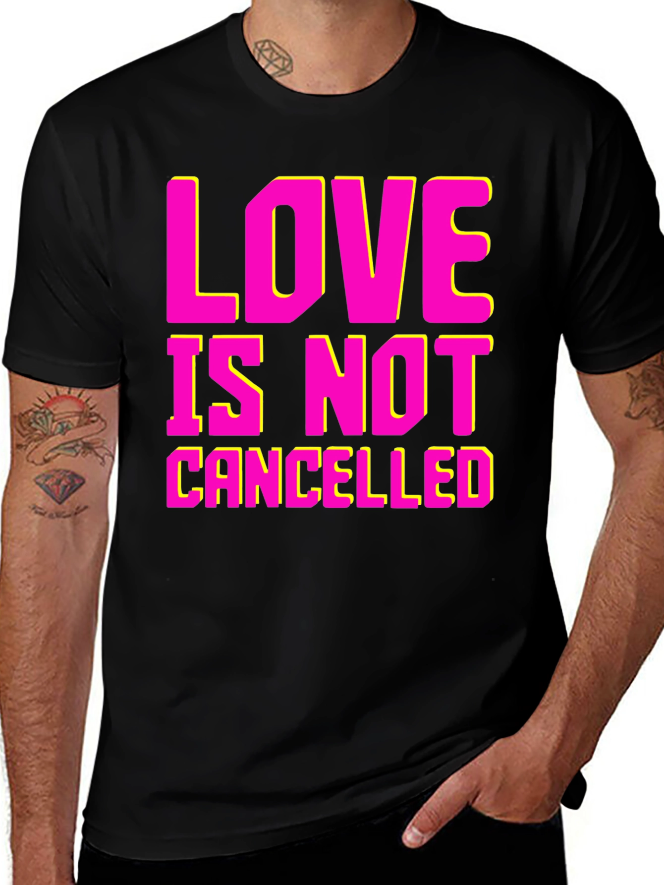 Variant 18 of Love Is Not Cancelled Graphic Tee