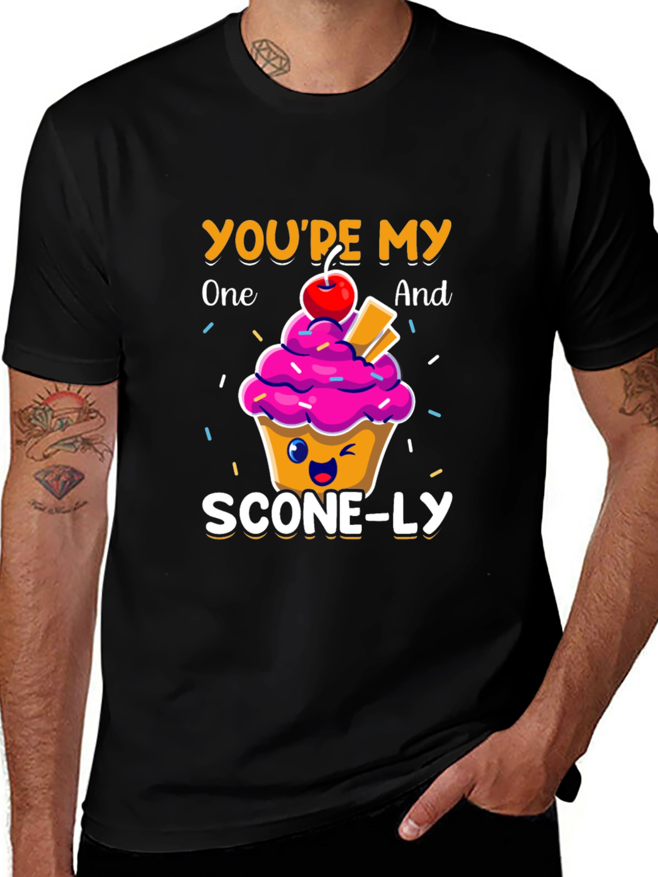 Variant 23 of You're My One And Scone-ly Graphic T-Shirt
