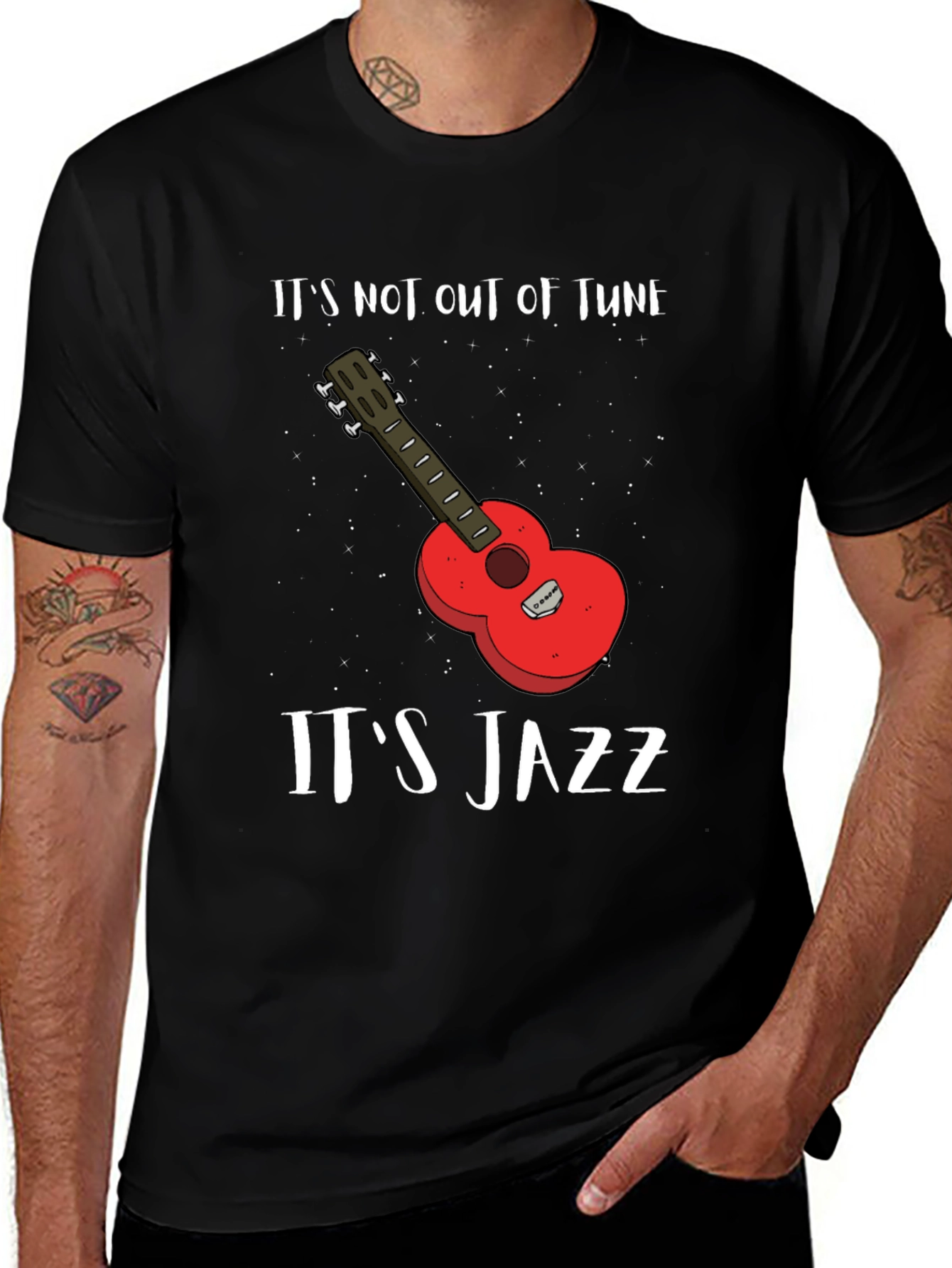 Variant 5 of It's Not Out of Tune, It's Jazz Graphic Tee
