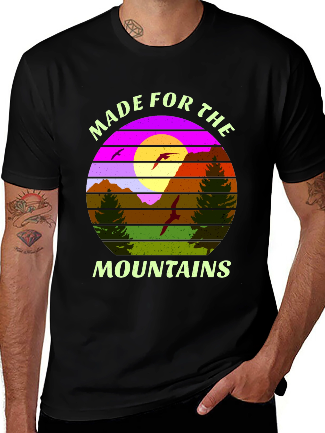 Variant 26 of Made For The Mountains Graphic Tee