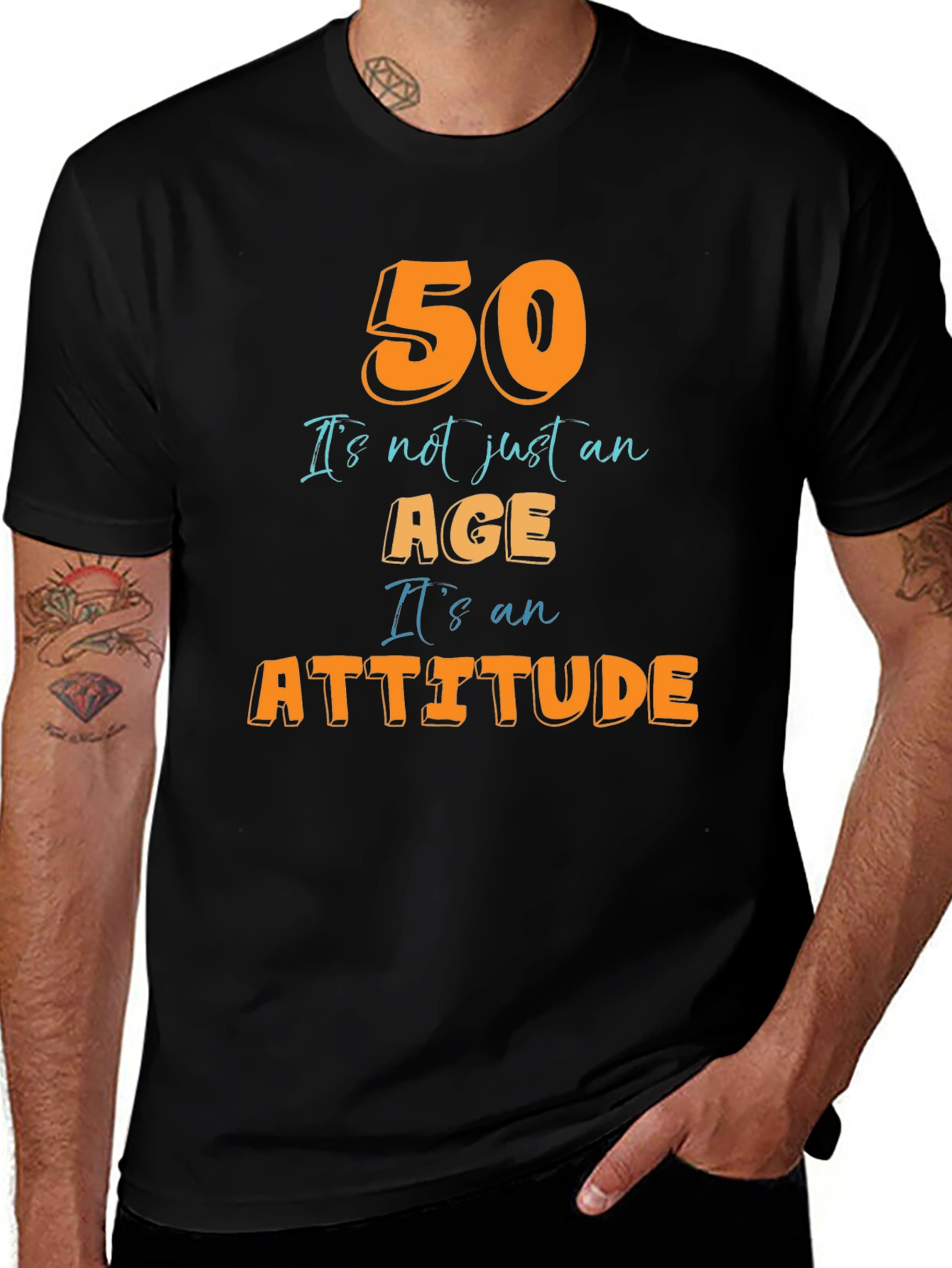 50th Birthday Attitude T-Shirt
