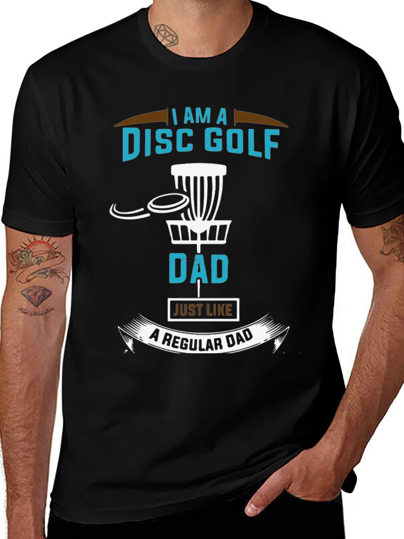 Disc Golf Dad Tee - Funny Disc Golfing Shirt