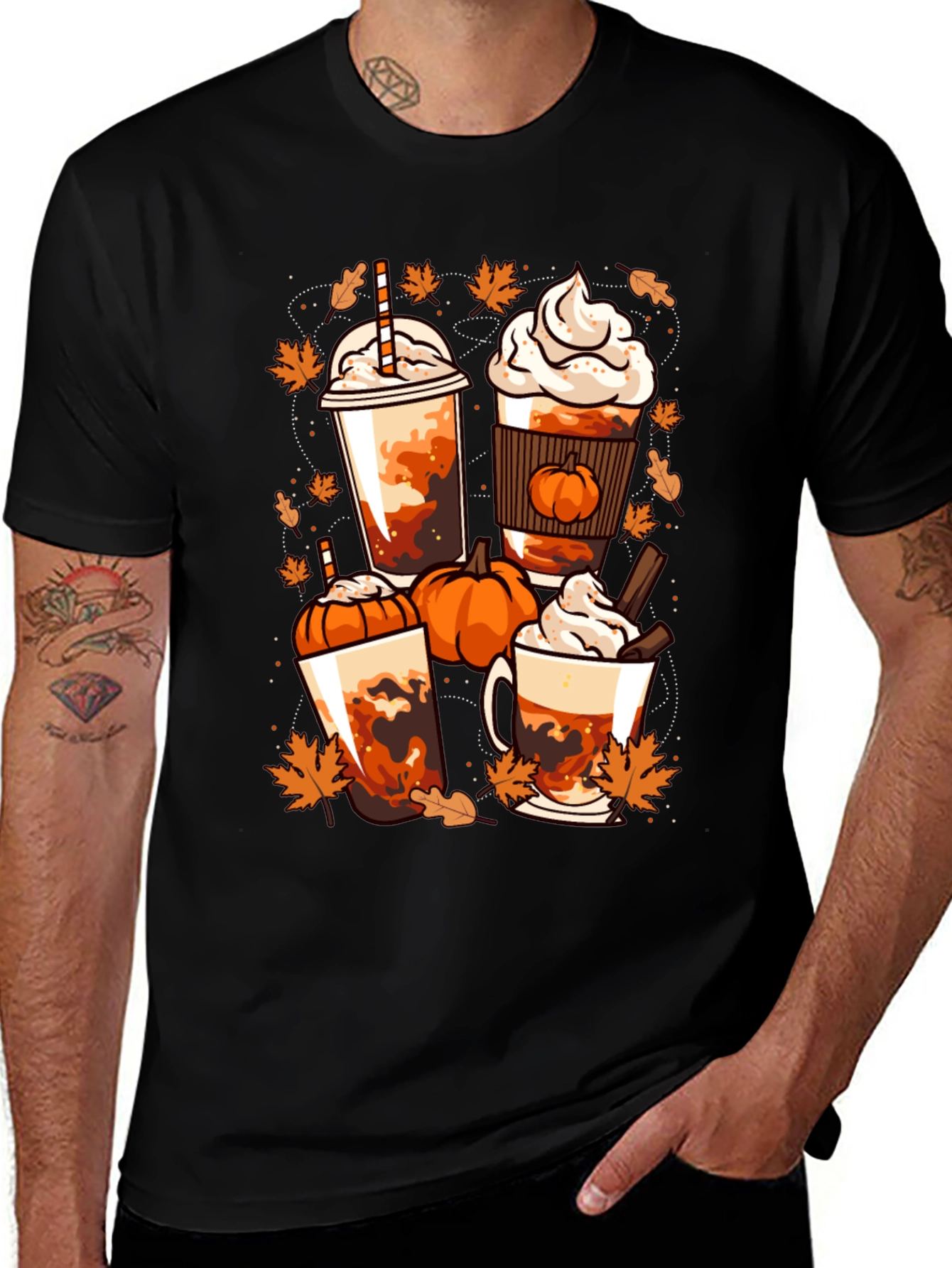 Variant 8 of Fall Pumpkin Spice T-Shirt