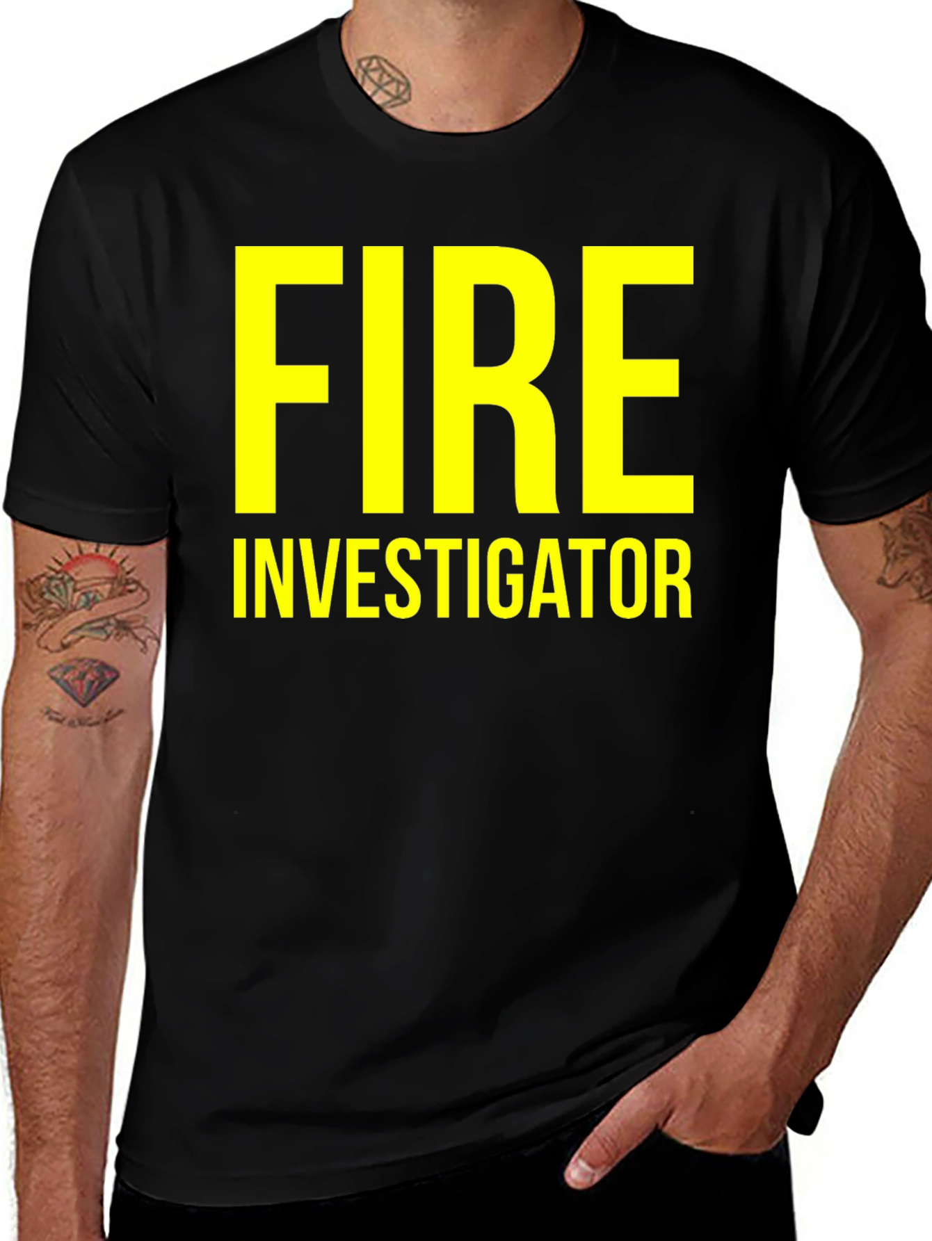 Variant 22 of Fire Investigator T-Shirt