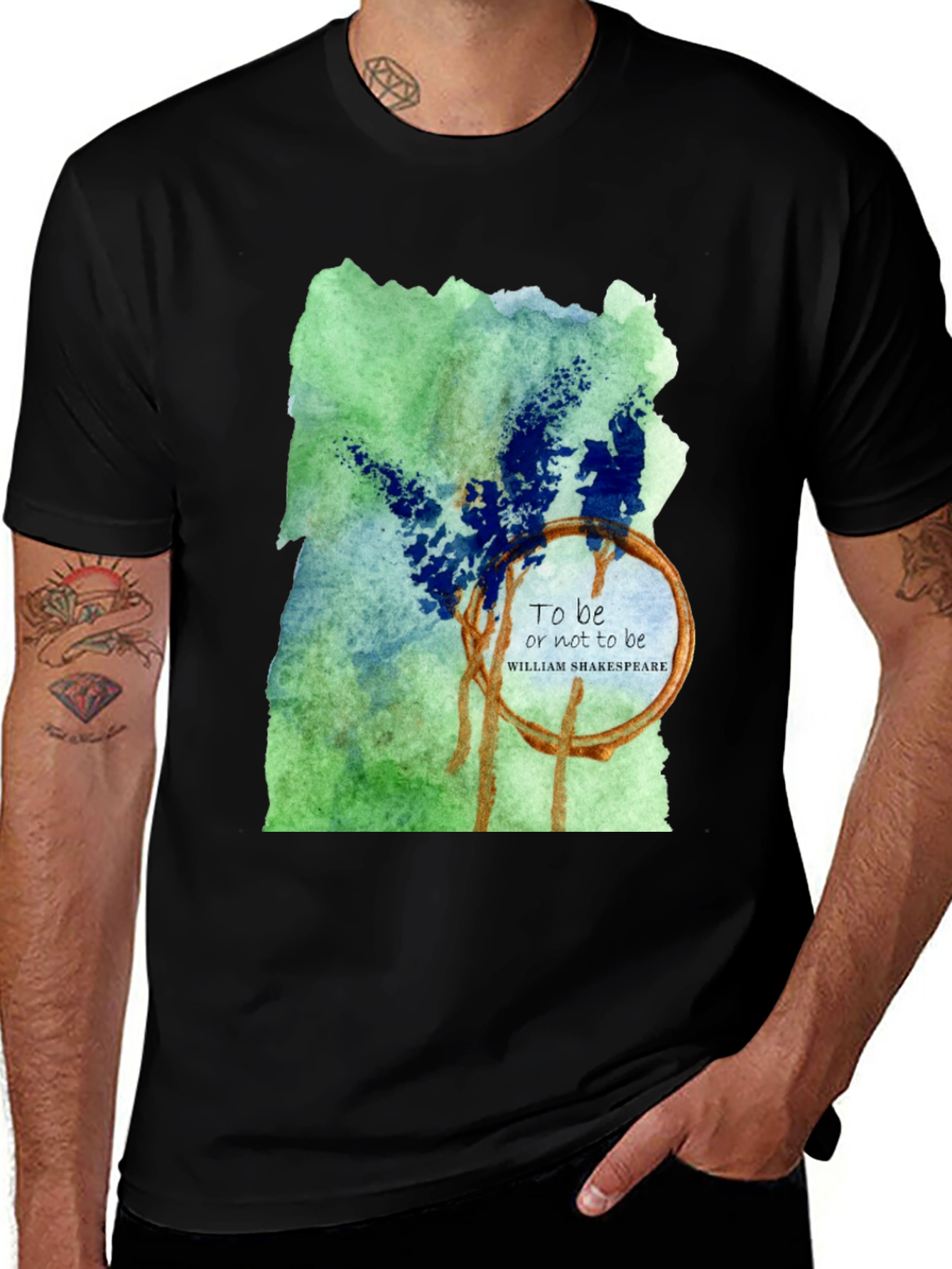 Shakespeare "To Be" Graphic Tee