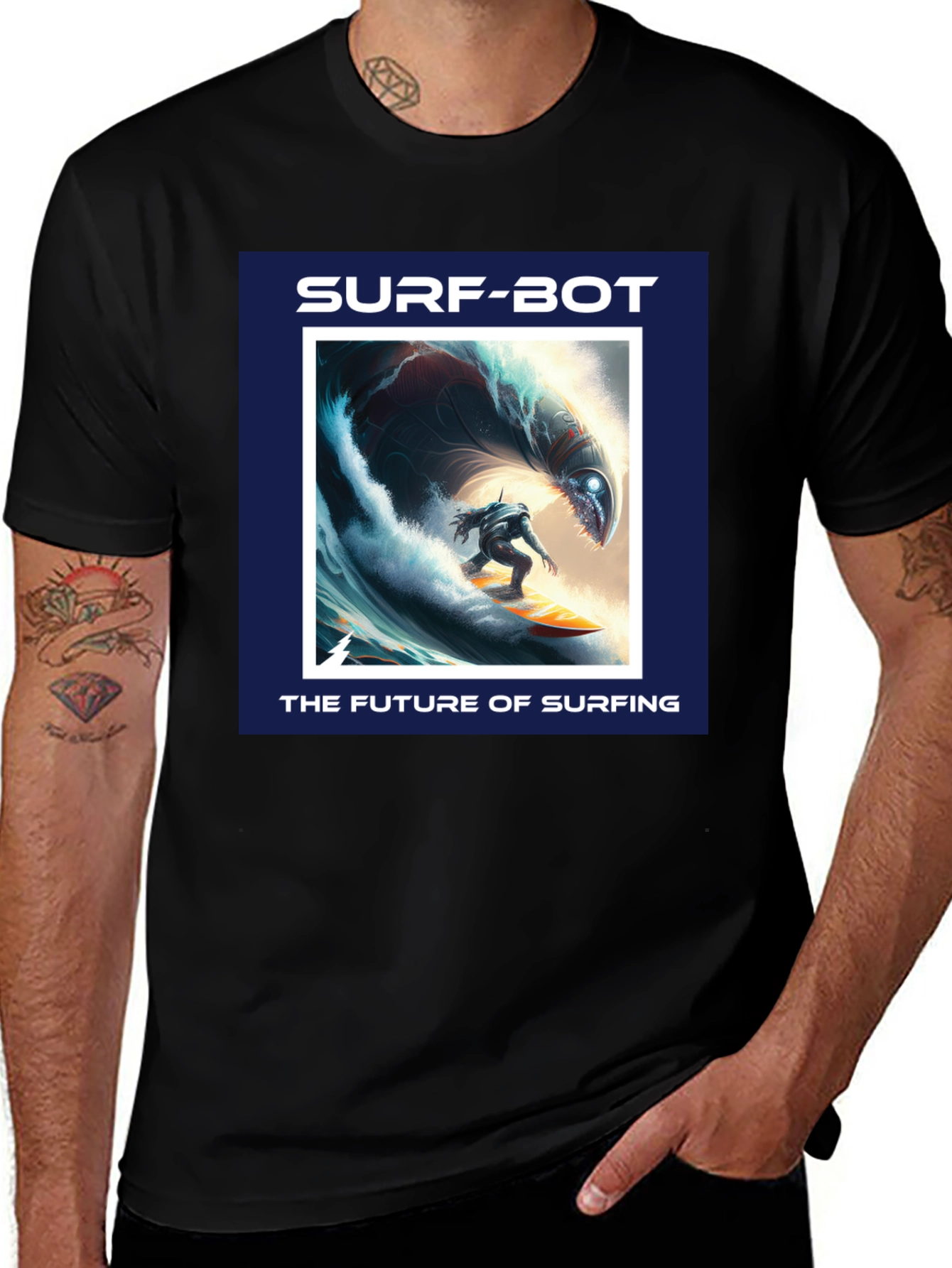 Surf-Bot: Future of Surfing T-Shirt