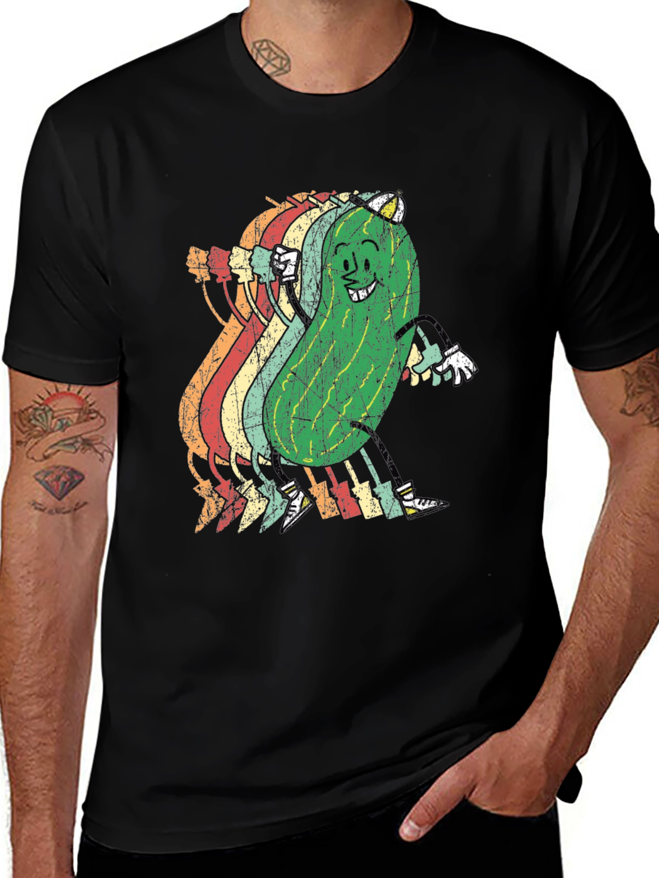 Variant 23 of Retro Pickle T-Shirt