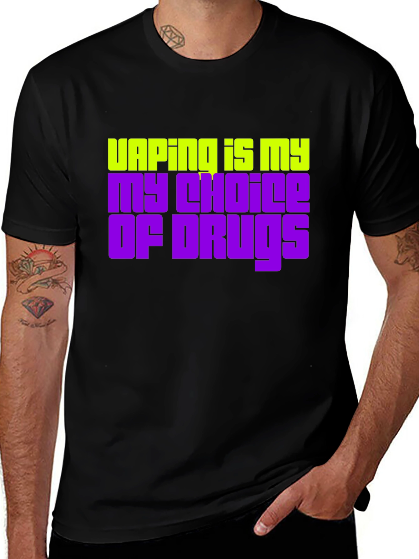 Variant 13 of Vaping Is My Choice Graphic Tee