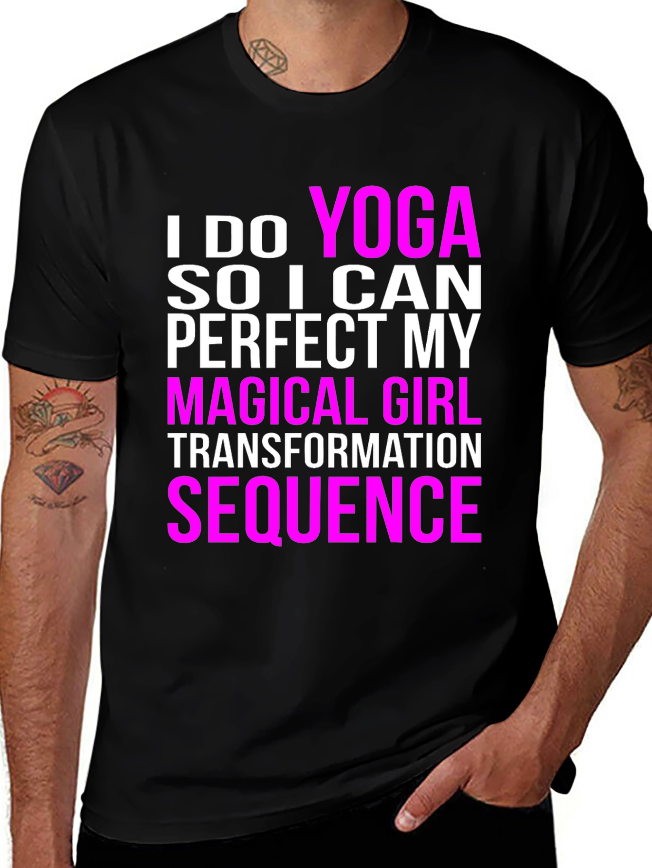Yoga Magical Girl Transformation T-Shirt