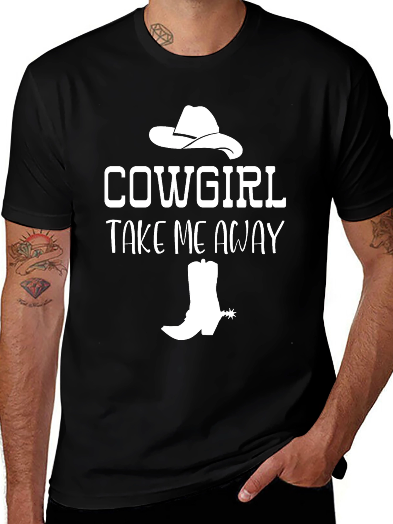 Variant 26 of Cowgirl Take Me Away T-Shirt