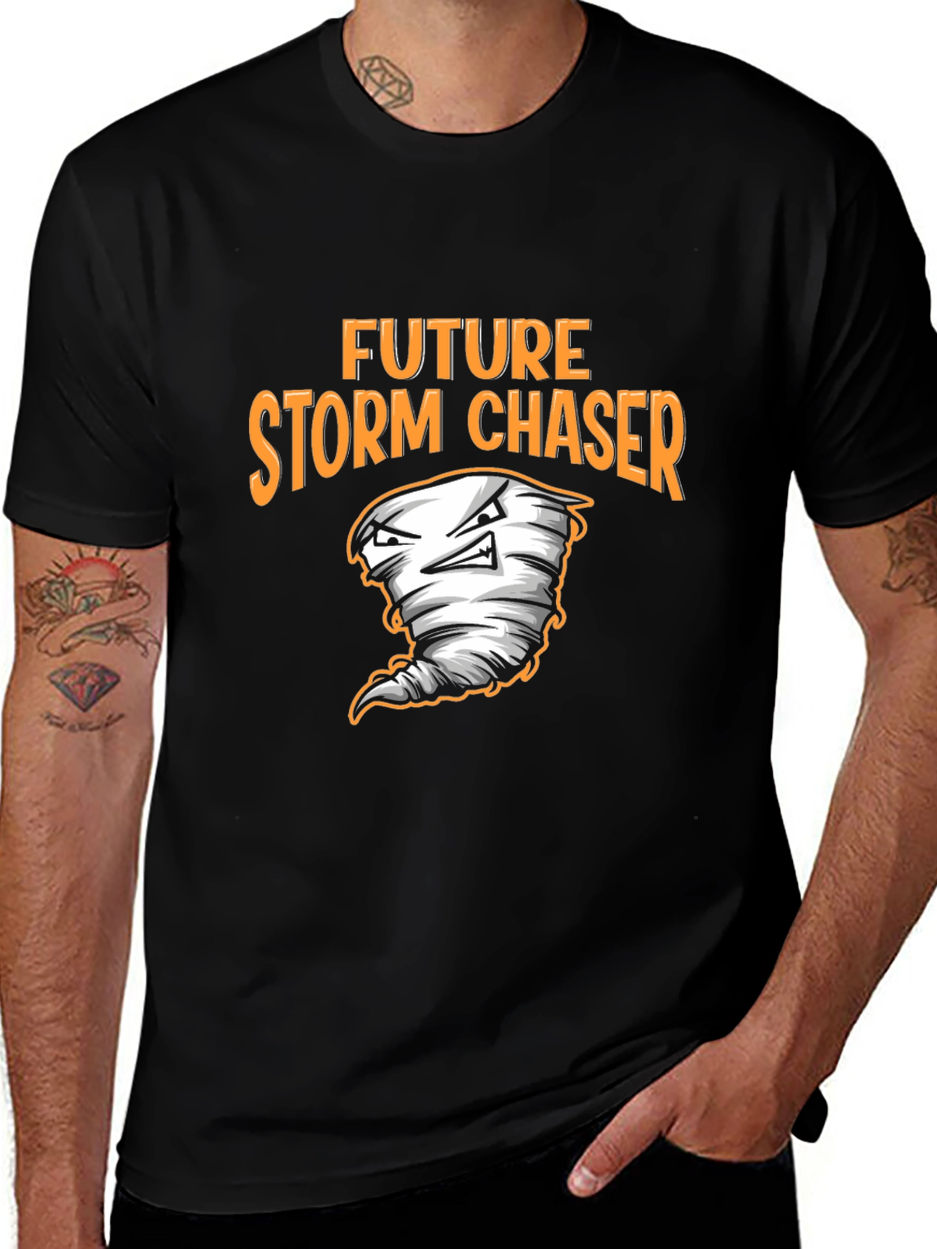 Variant 26 of Future Storm Chaser Graphic Tee