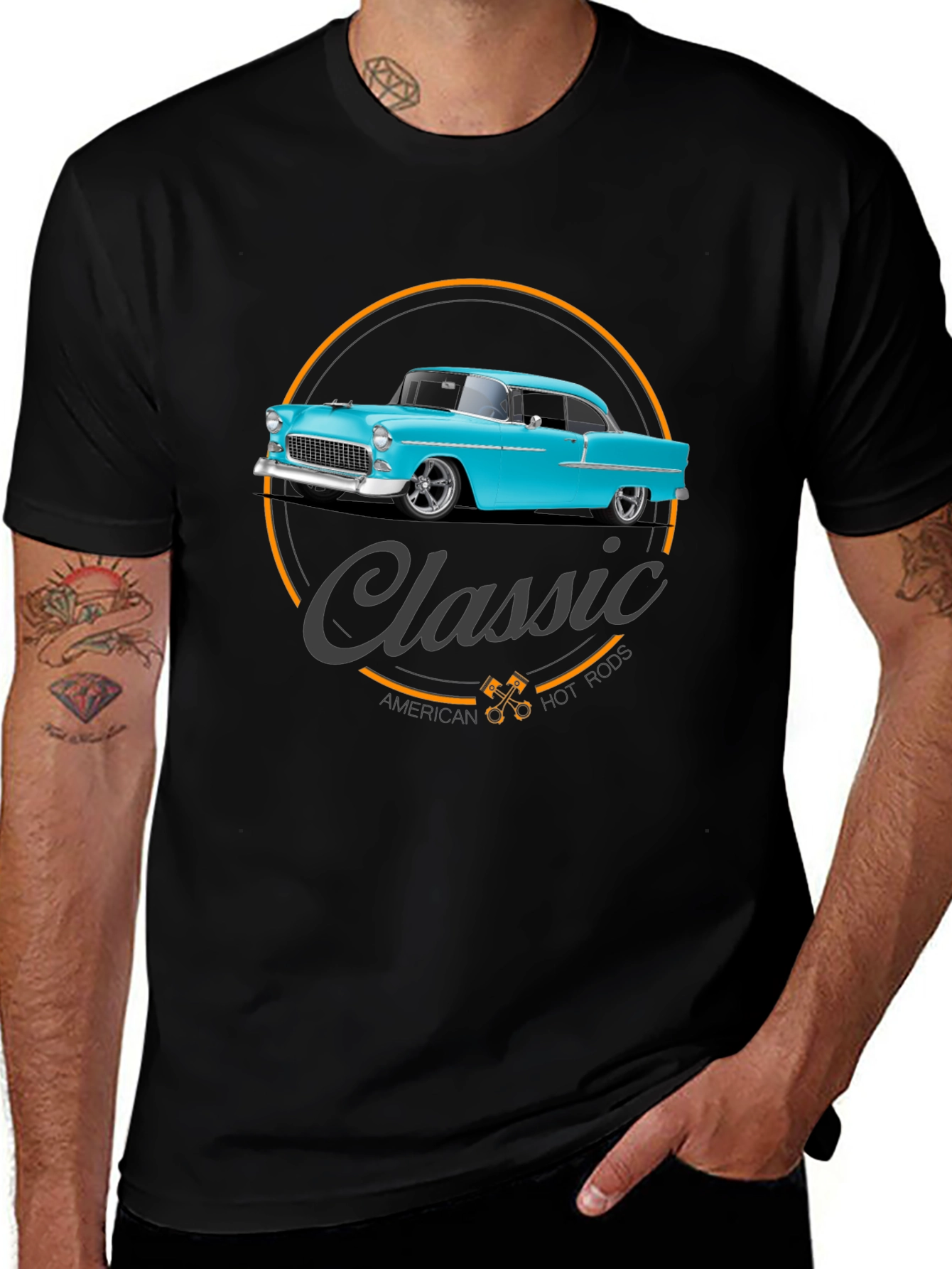 Variant 6 of Classic Car Hot Rods T-Shirt