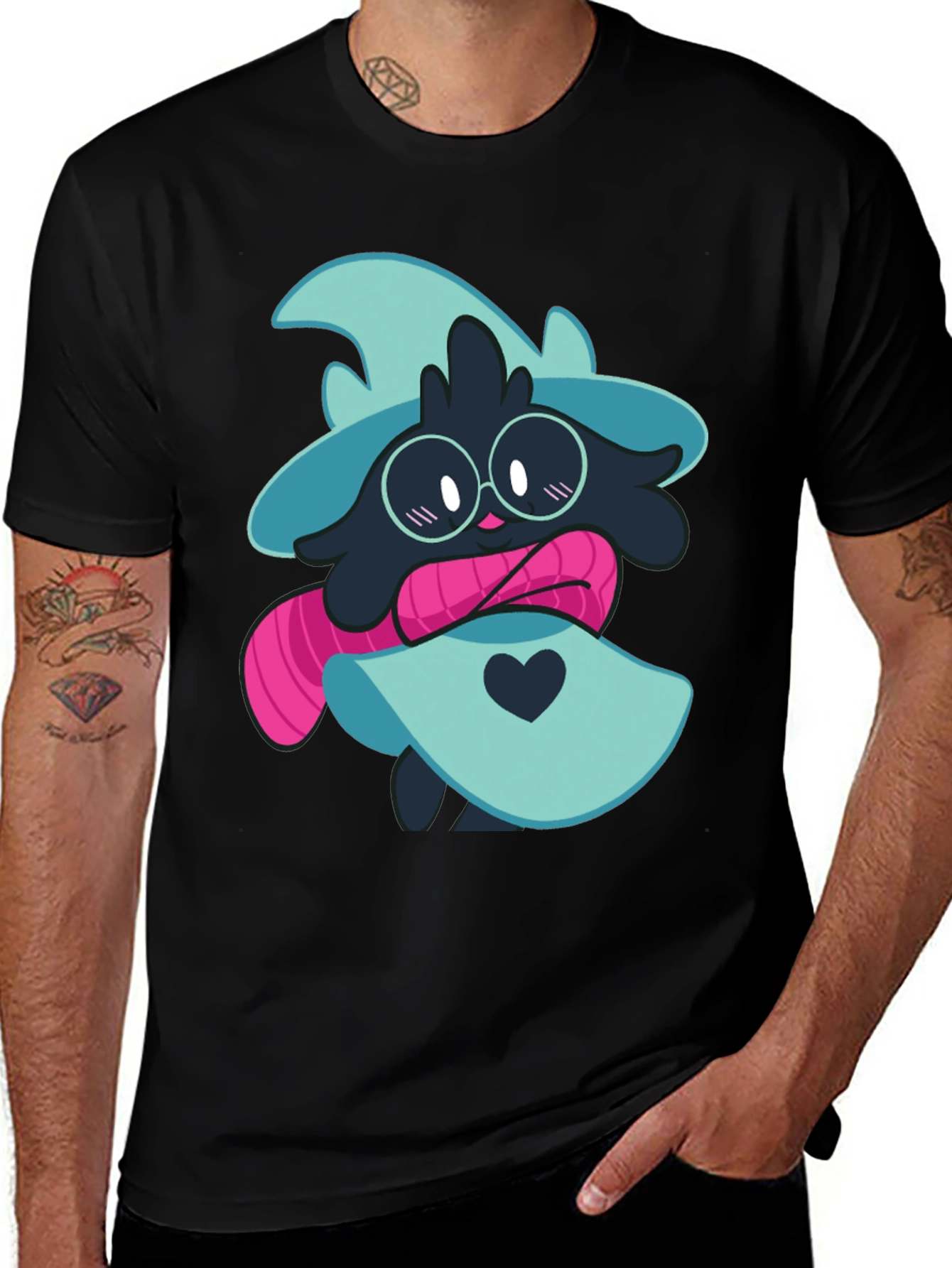 Ralsei Deltarune Graphic Black T-Shirt