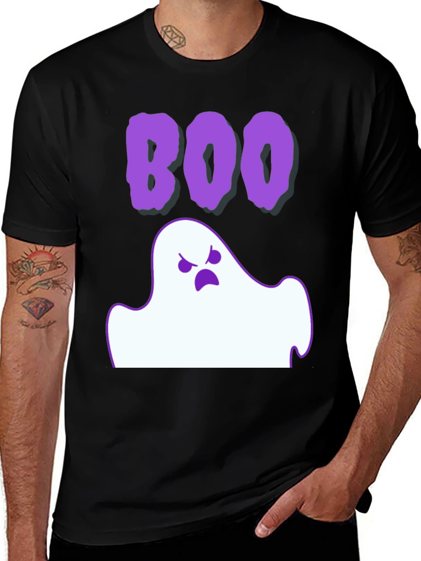 Boo Ghost Halloween T-Shirt