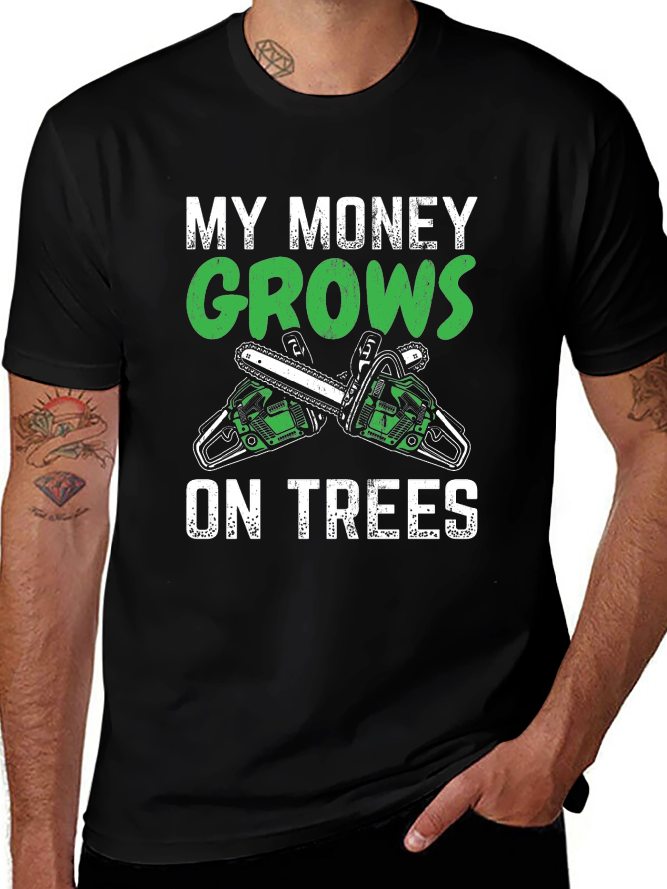 Variant 27 of My Money Grows on Trees T-Shirt