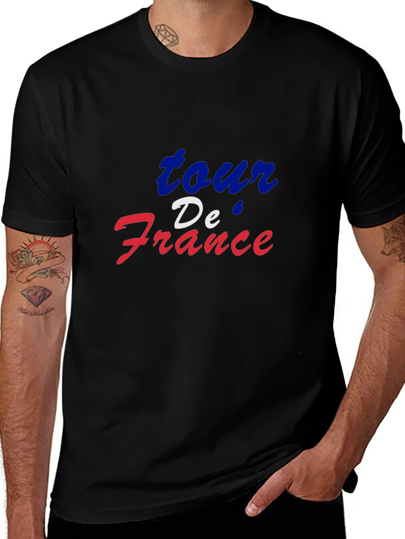Variant 8 of Tour de France T-Shirt - Stylish Cycling Tee