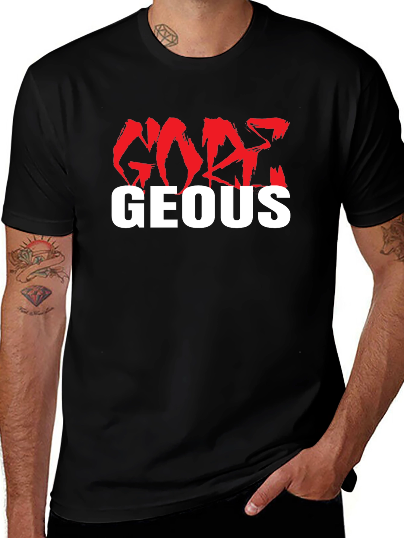 Variant 21 of GOAT Geous Graphic T-Shirt