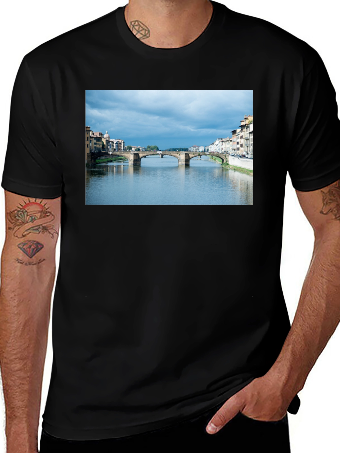 Florence Ponte Santa Trinita T-Shirt