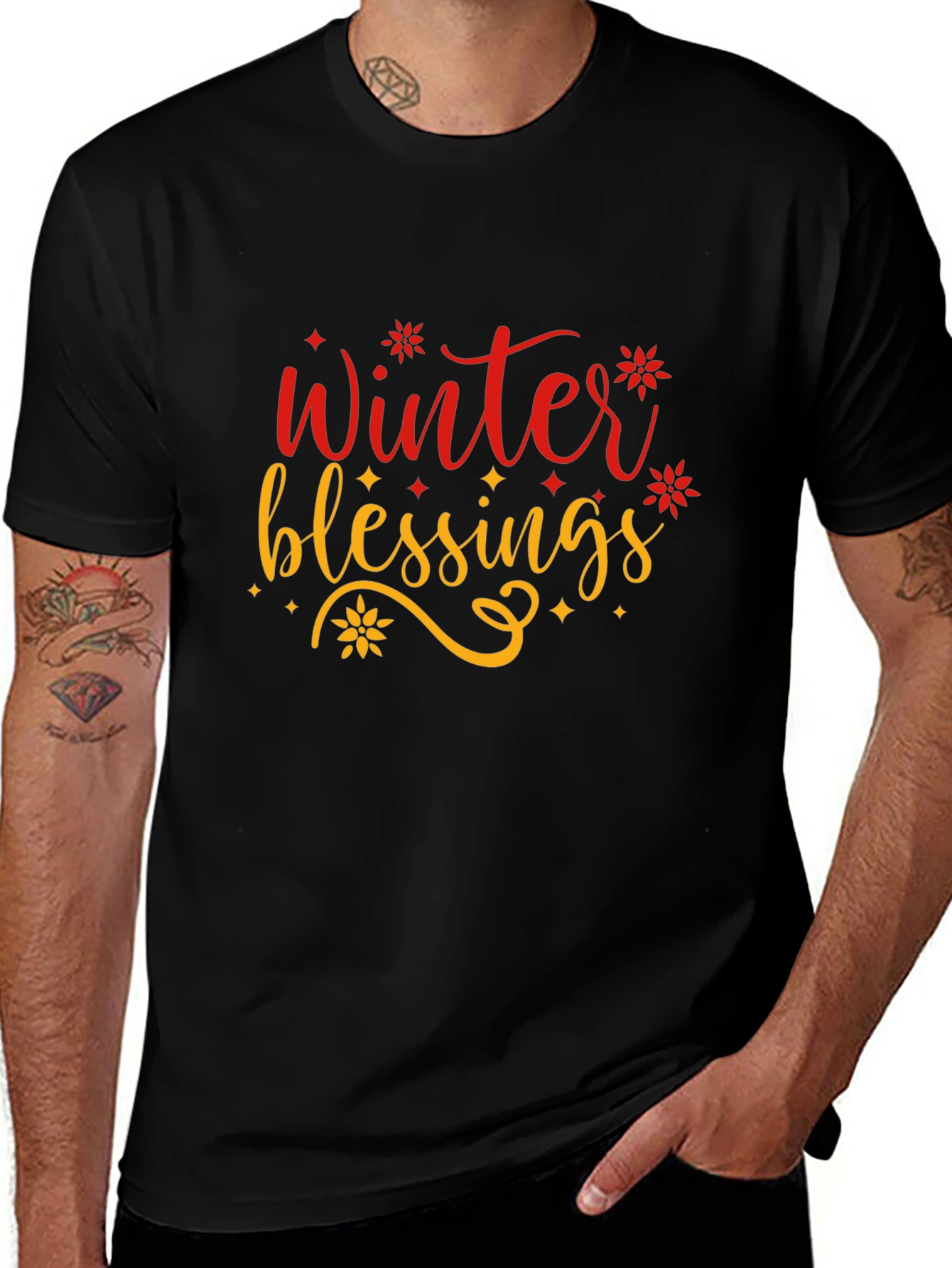 Variant 26 of Winter Blessings Graphic Tee