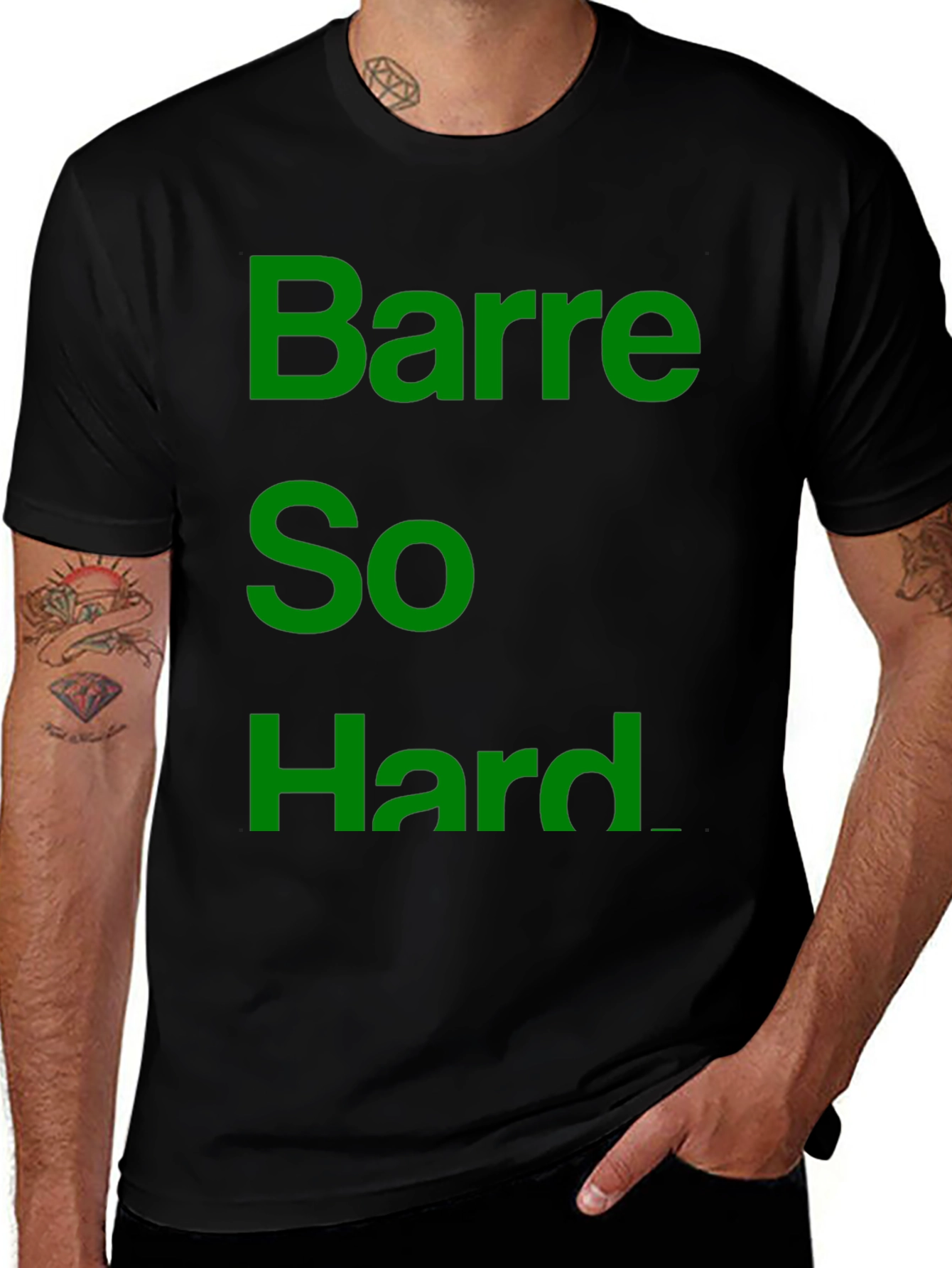 Variant 6 of Barre So Hard T-Shirt - Gym Workout Apparel