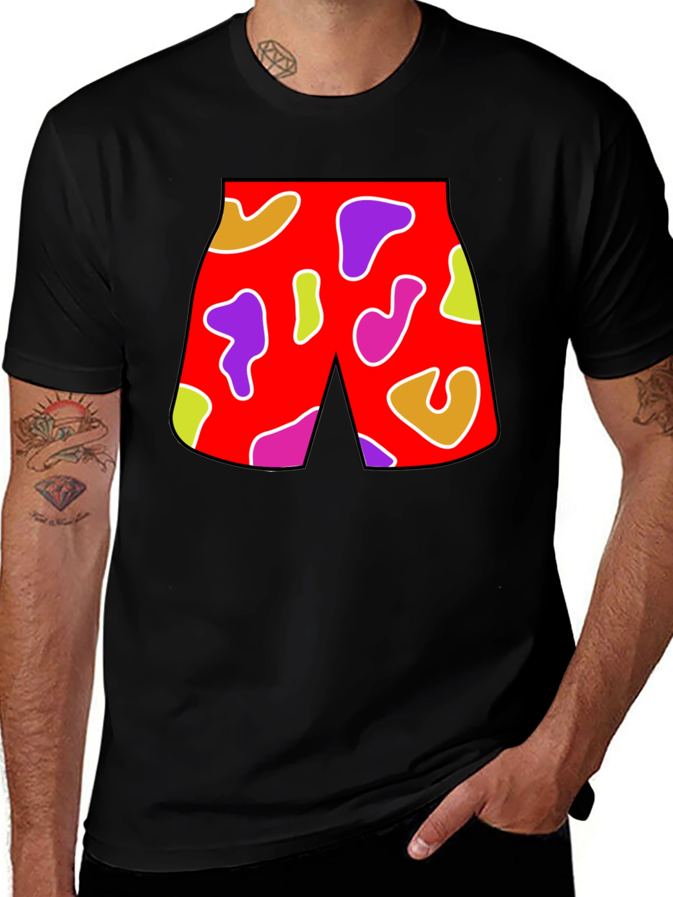 Variant 19 of Funky Patterned T-Shirt
