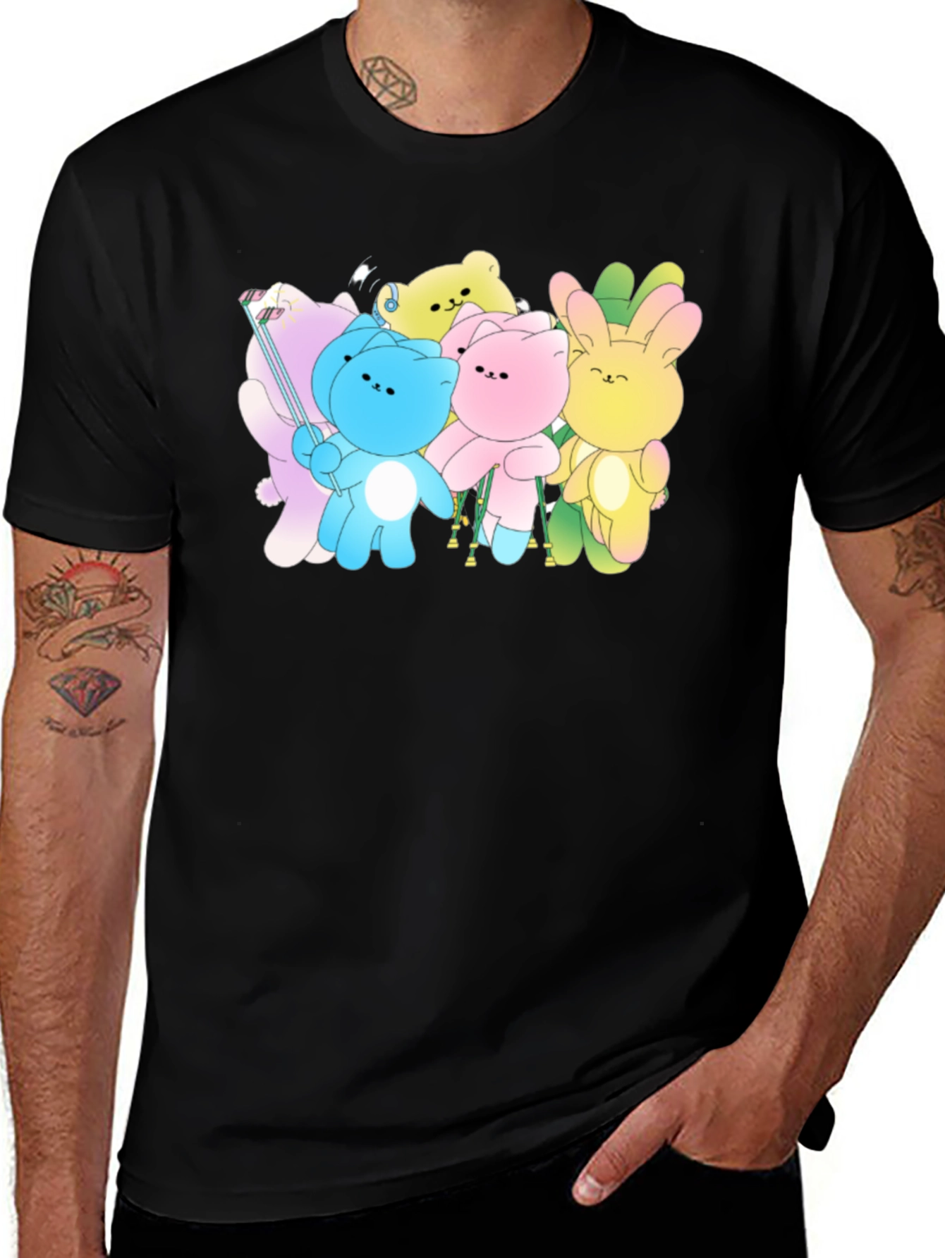 Variant 4 of Cute Cartoon Animal T-Shirt