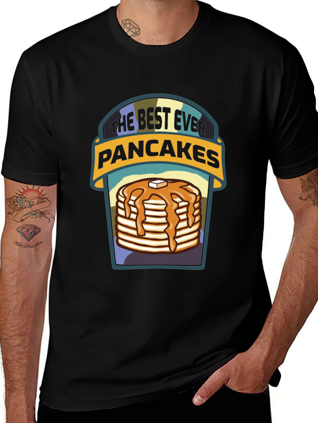 Variant 29 of The Best Ever Pancakes T-Shirt | Breakfast Lover Tee