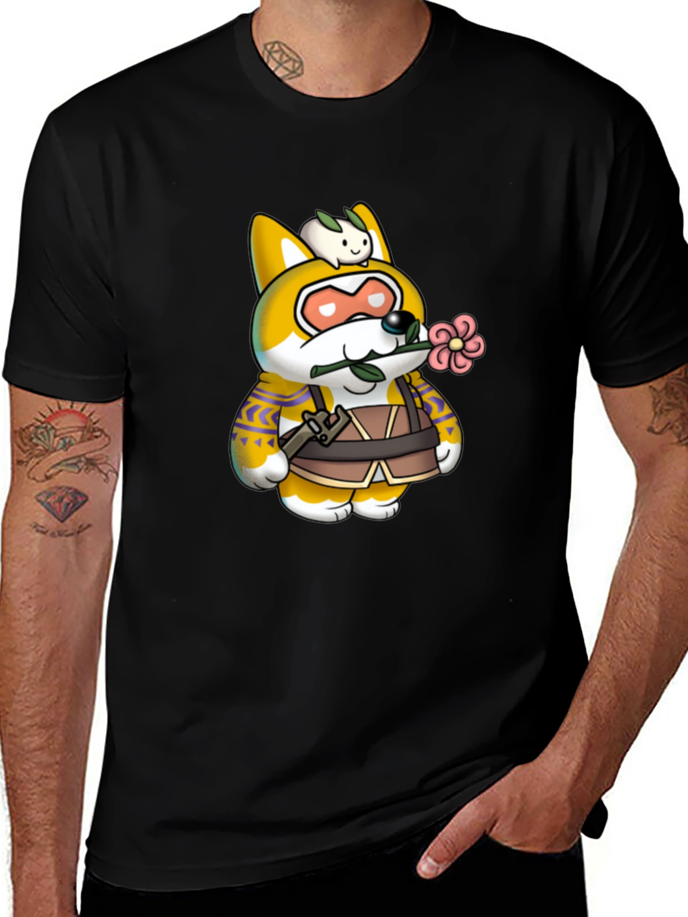 Variant 12 of Cartoon Character T-Shirt