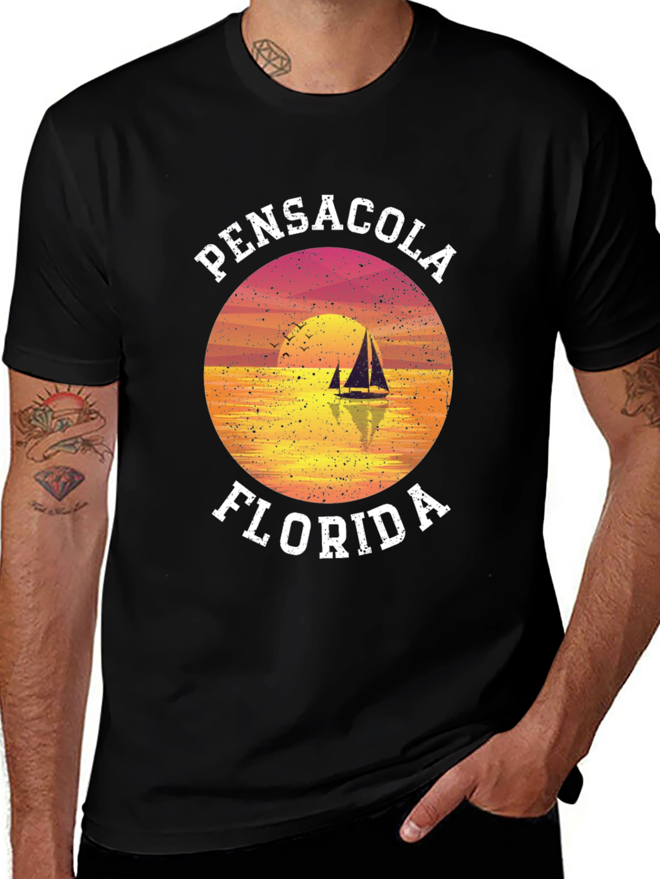 Pensacola Florida Sunset T-Shirt