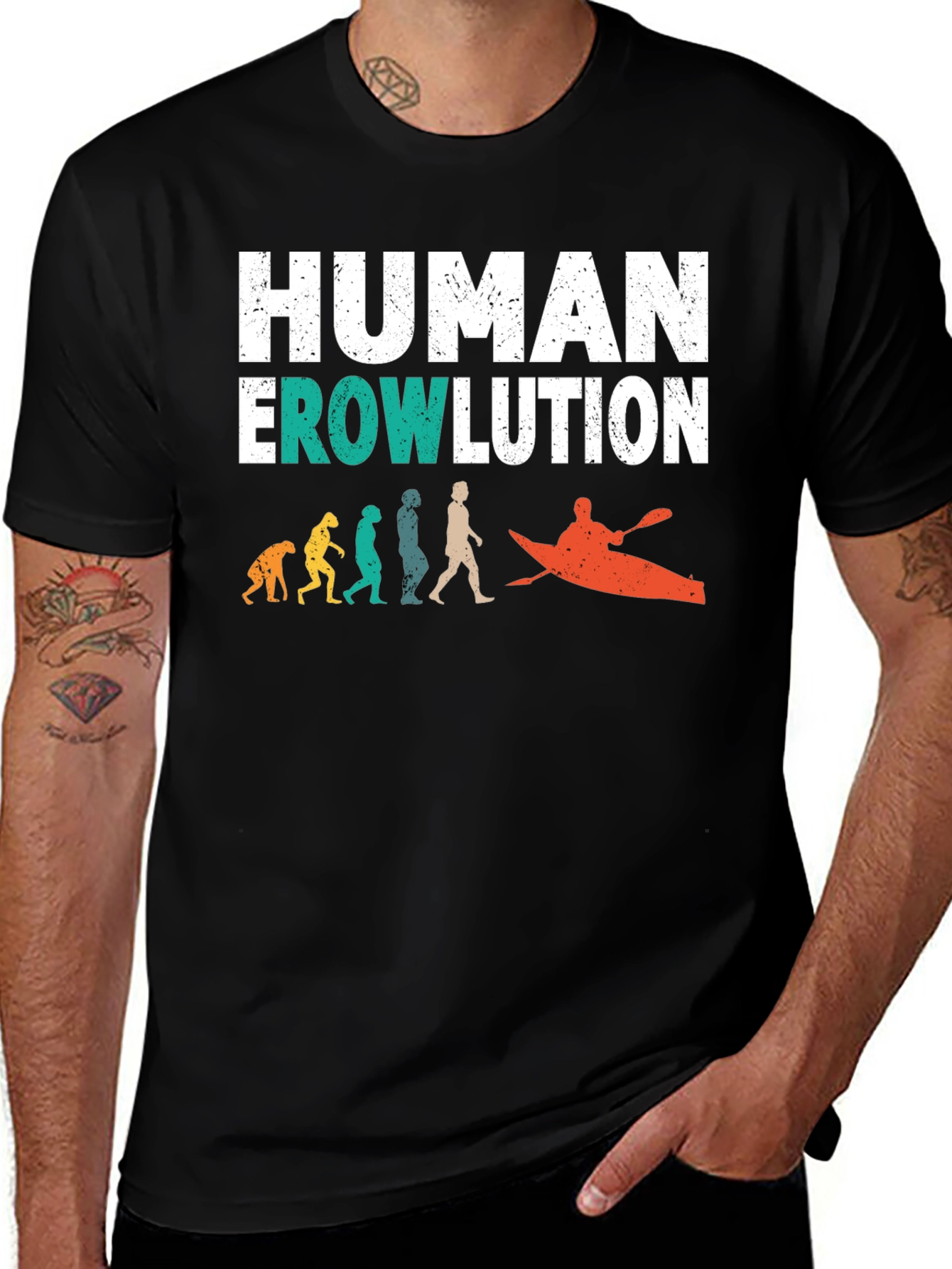 Variant 5 of Human EROWLUTION T-Shirt