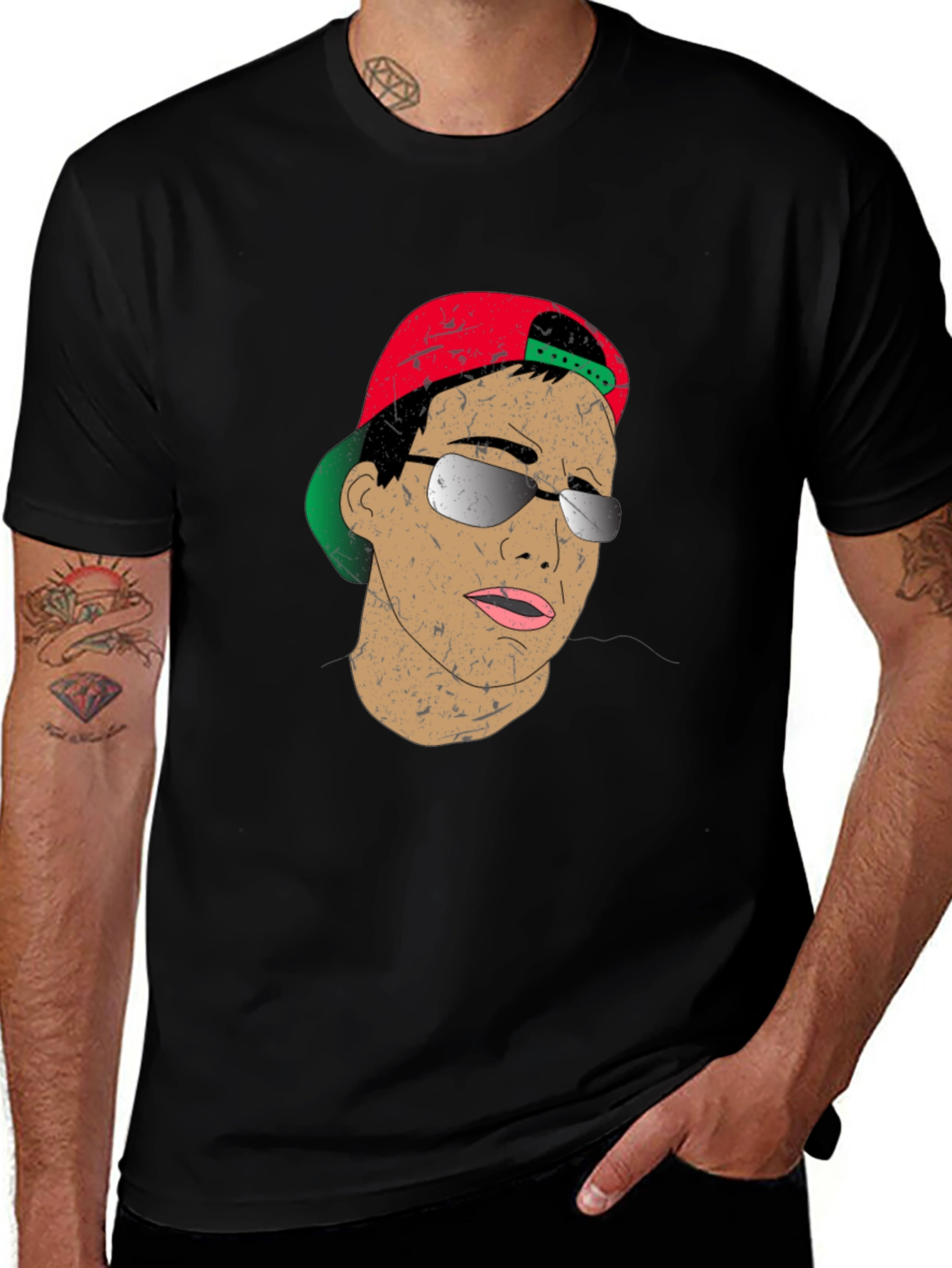 Cool Cartoon Graphic T-Shirt