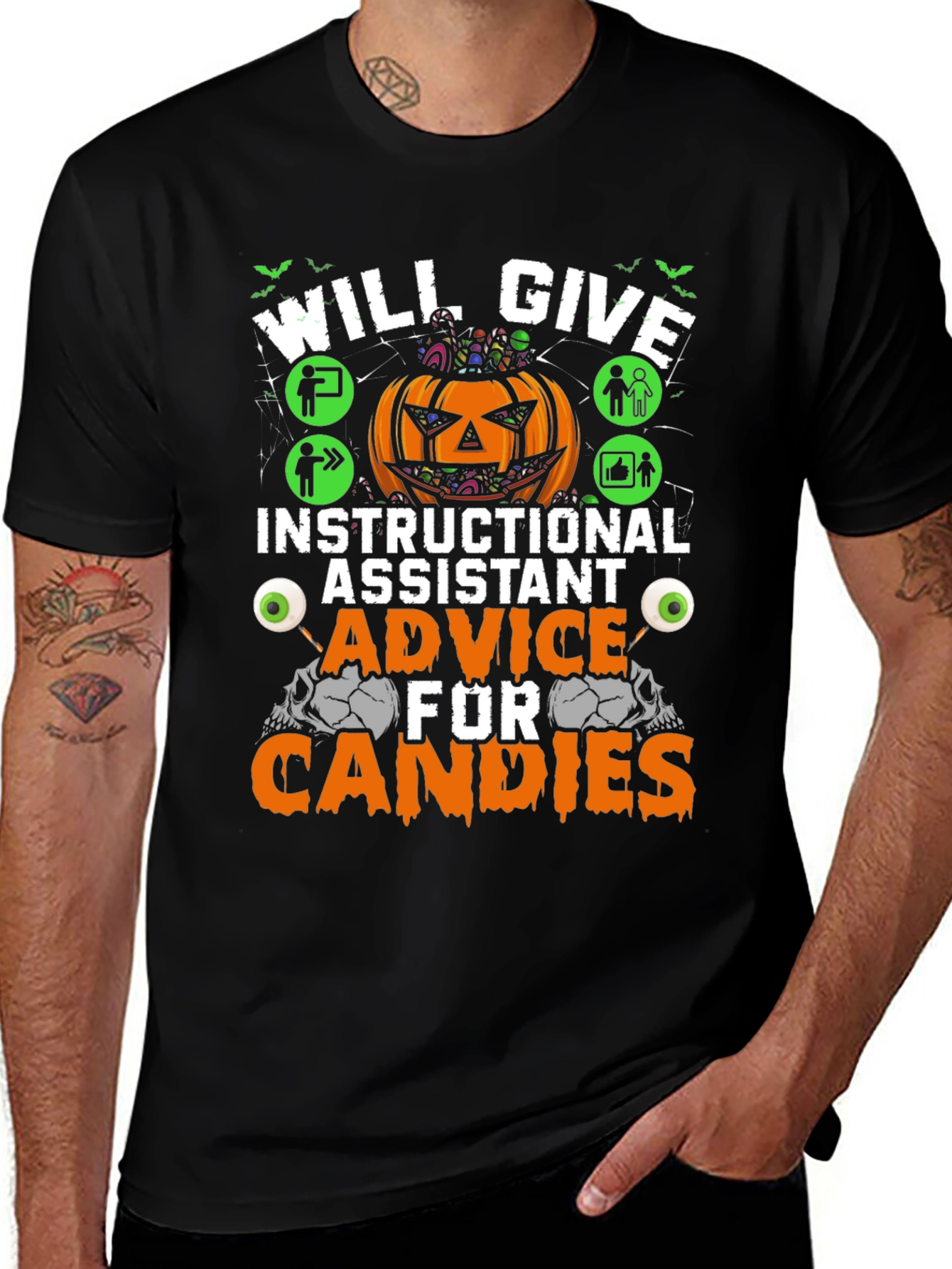 Instructional Assistant Halloween T-Shirt