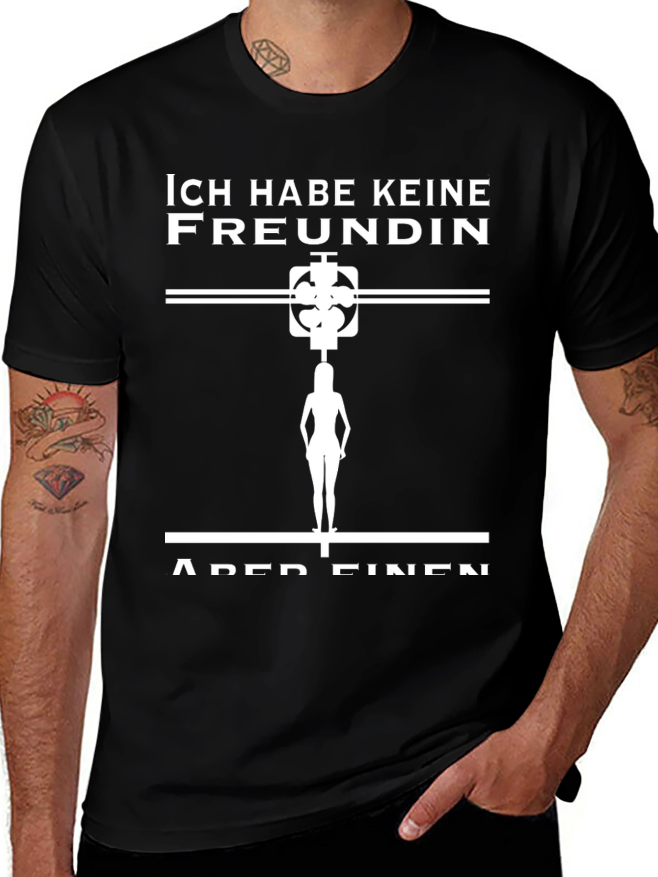 Variant 2 of Ich Habe Keine Freundin T-Shirt - Funny Humor Tee