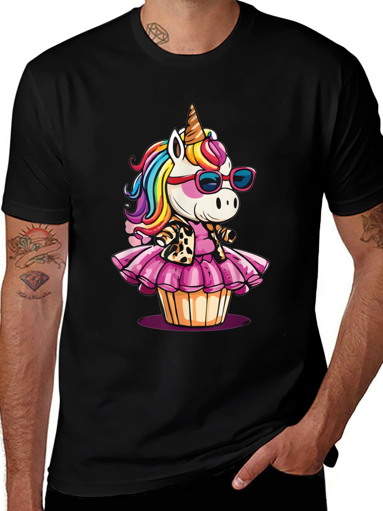 Variant 27 of Unicorn Cupcake Graphic Tee