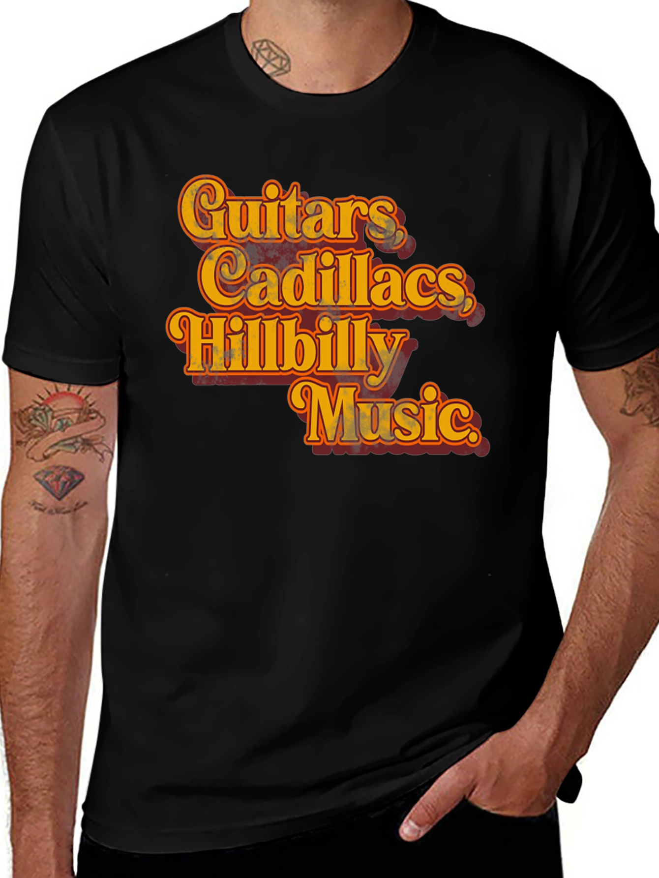 Guitars Cadillacs Hillbilly Music T-Shirt