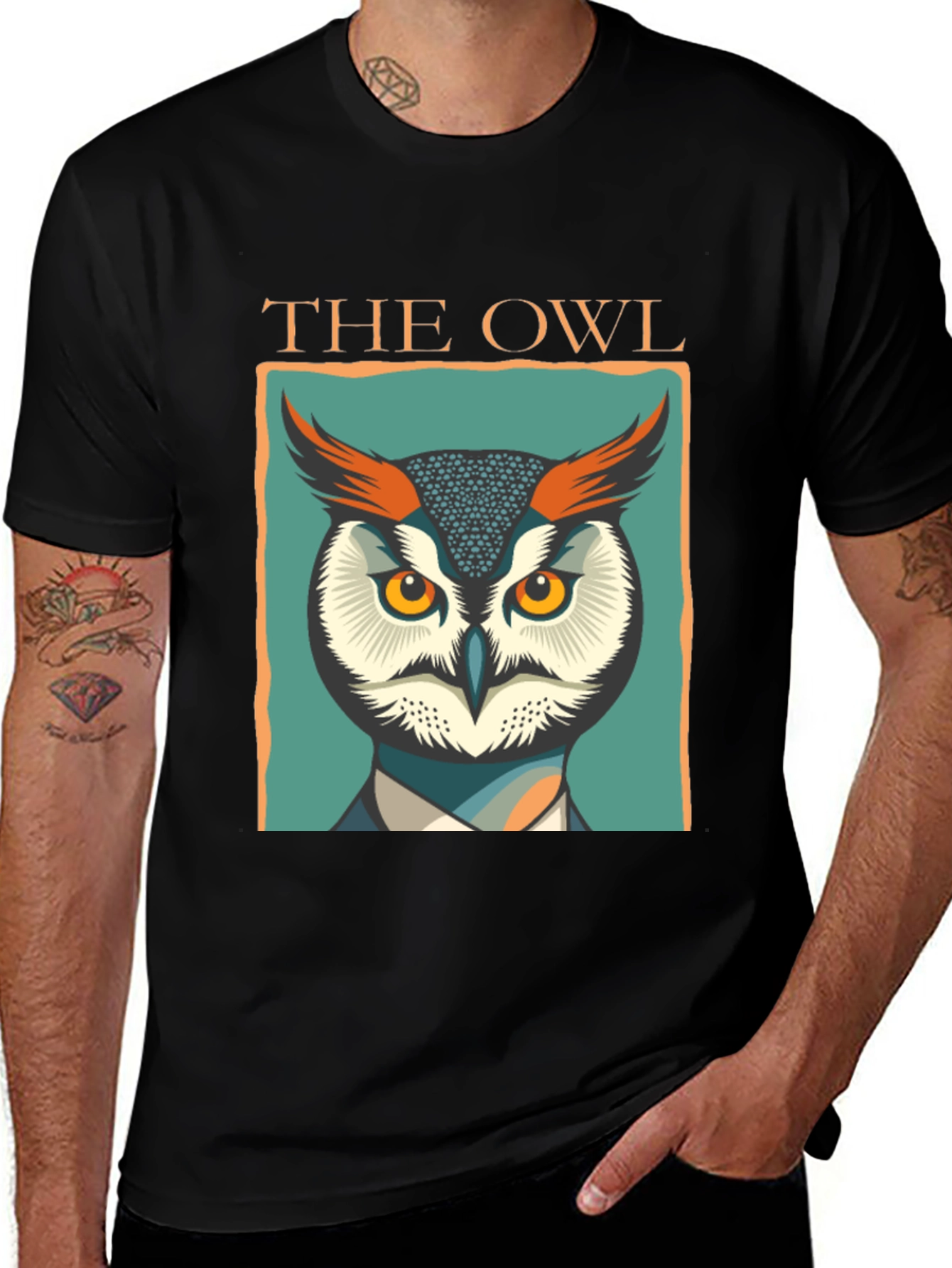 Variant 28 of The Owl T-Shirt - Unique Graphic Tee
