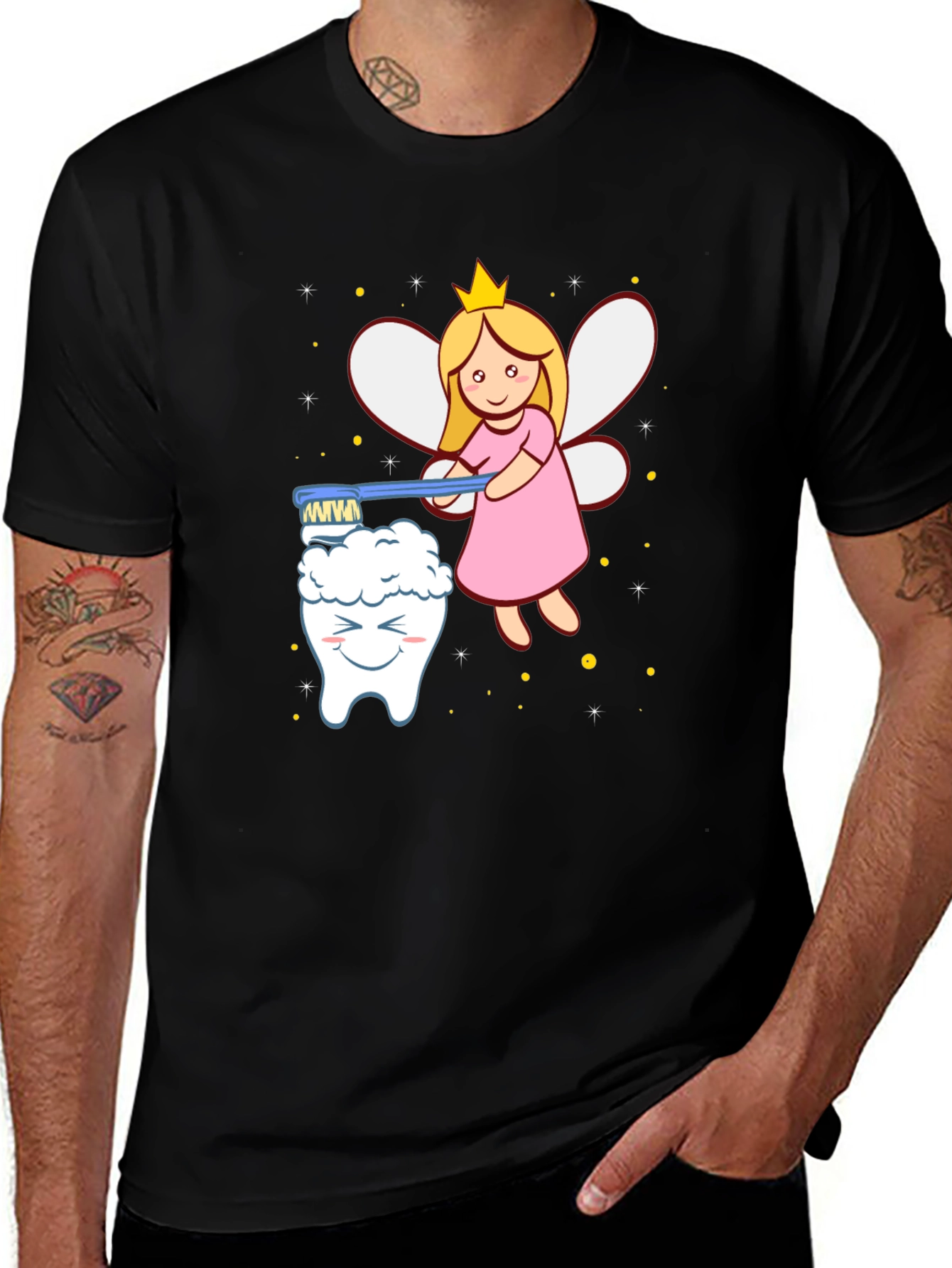 Variant 23 of Tooth Fairy T-Shirt - Brush Up Your Style!