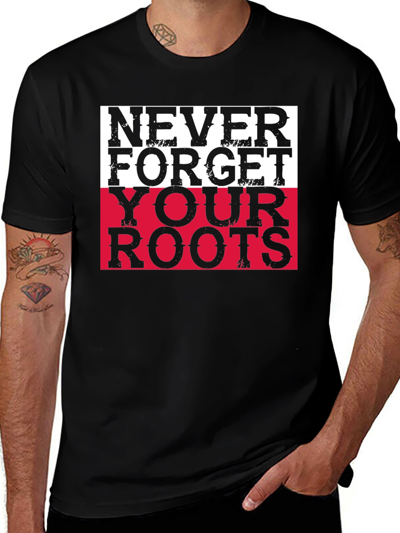 Variant 30 of Never Forget Your Roots Graphic Tee