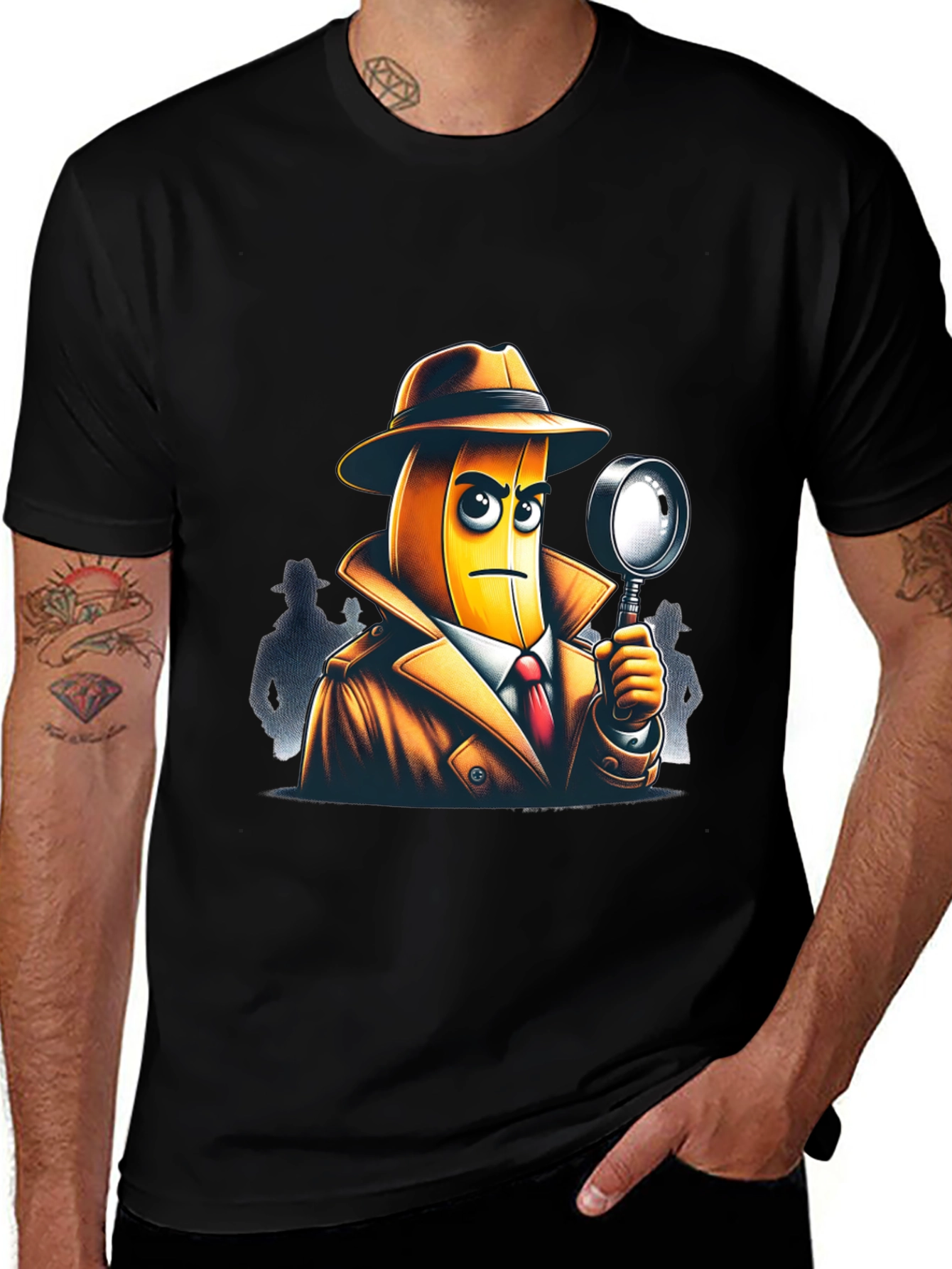Variant 28 of Banana Detective T-Shirt