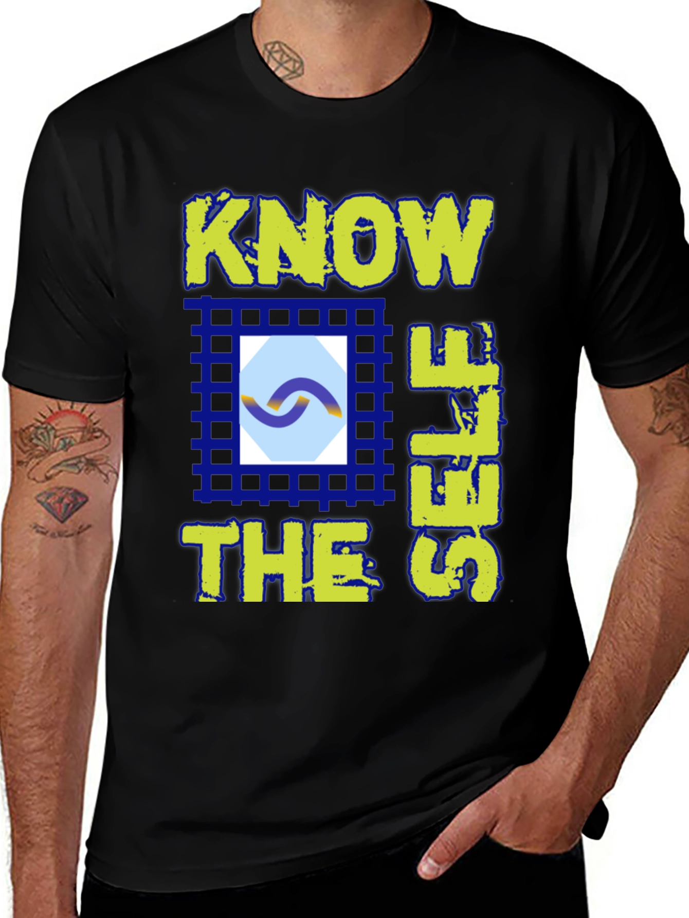 Variant 4 of Know Thyself Graphic Tee