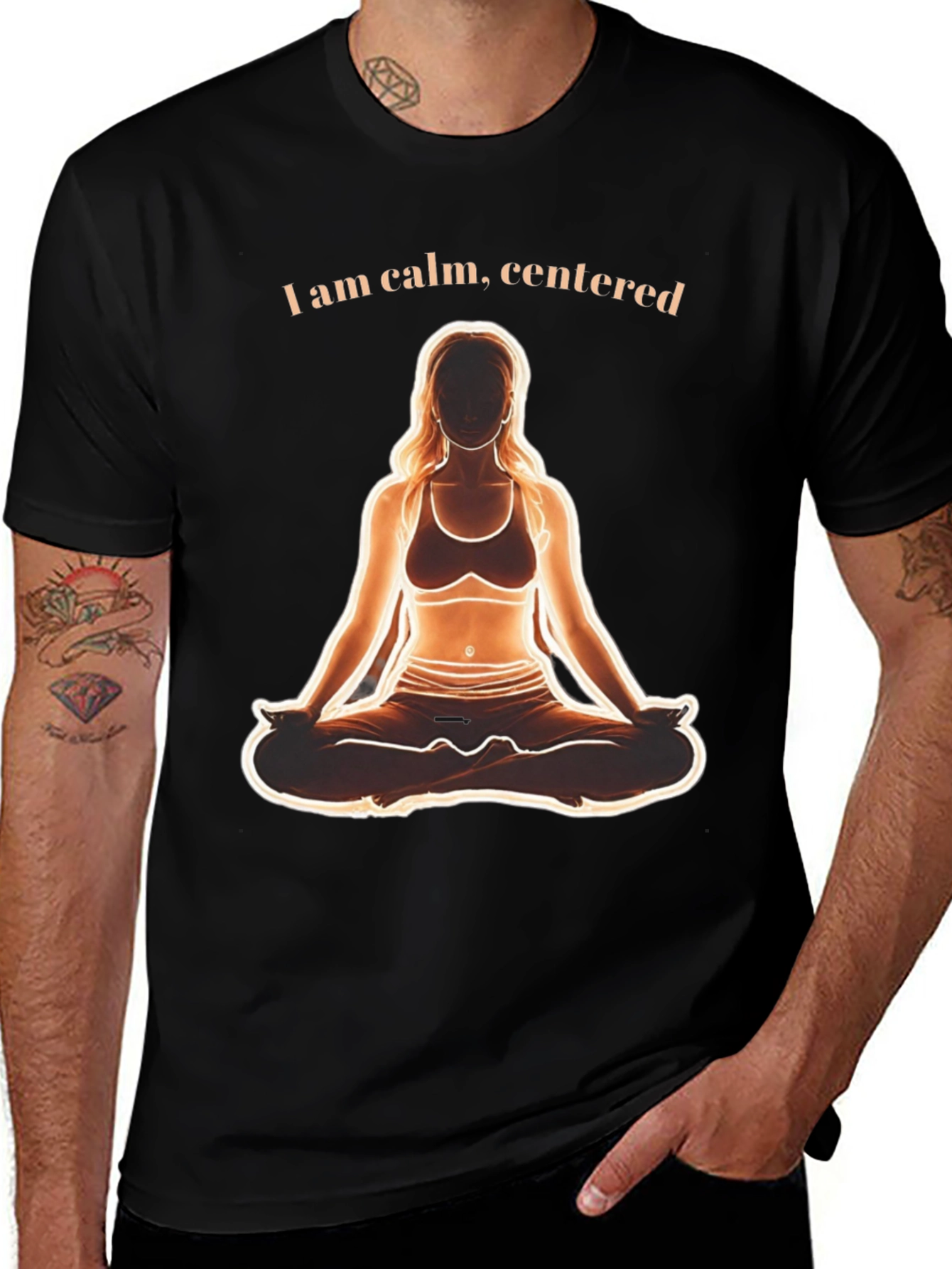 Variant 23 of Calm & Centered Meditation T-Shirt