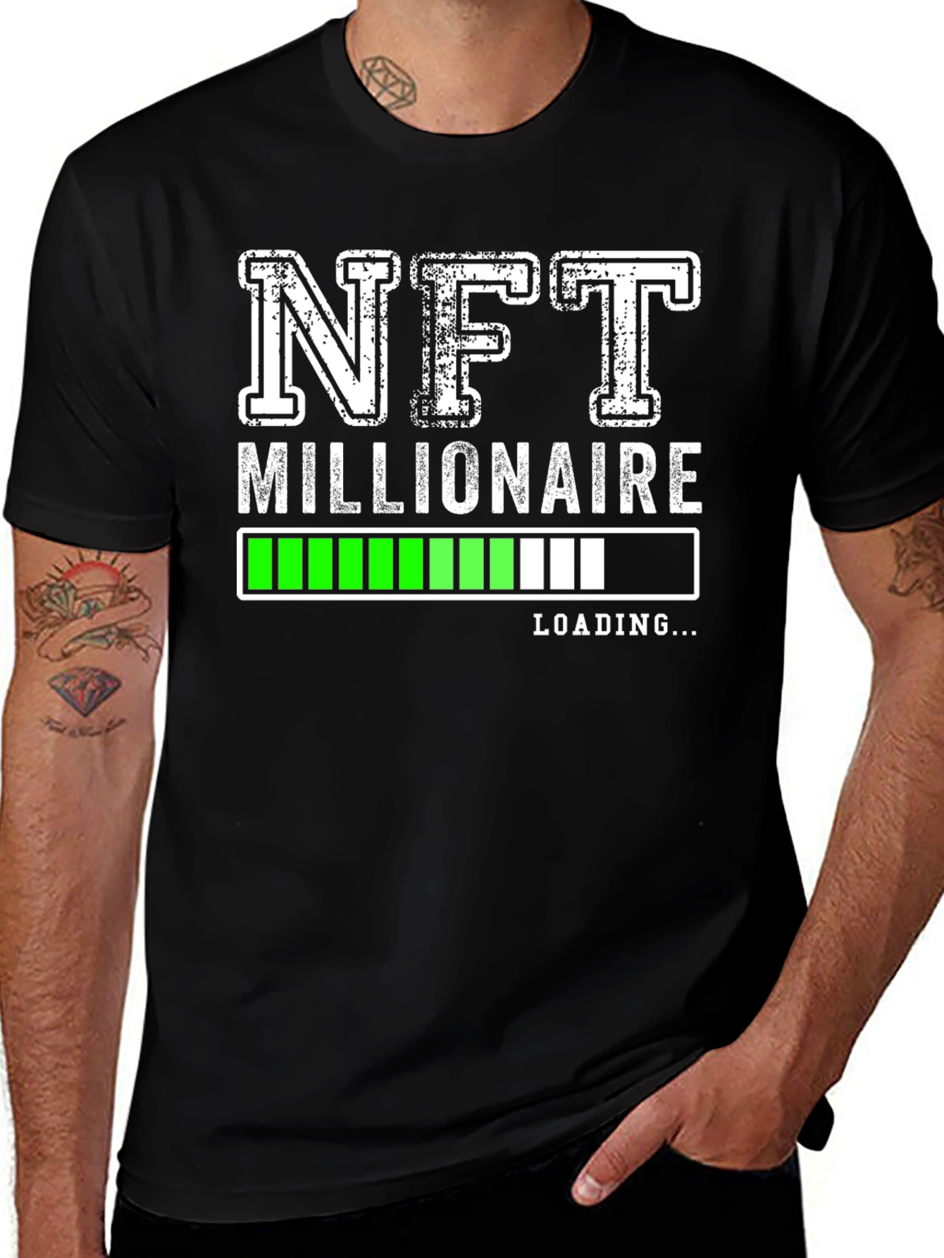 NFT Millionaire Loading... T-Shirt