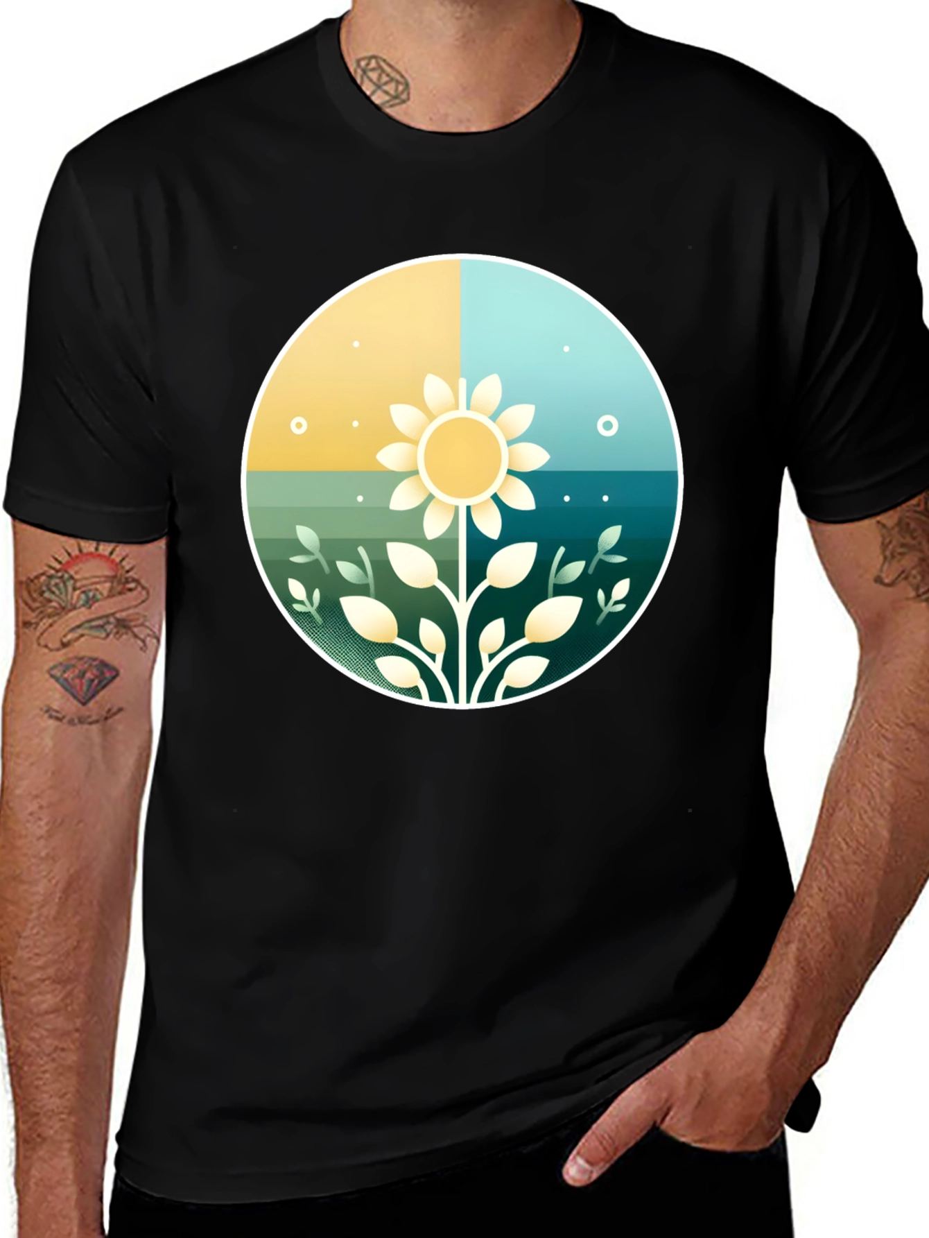 Variant 28 of Nature Inspired Graphic Tee