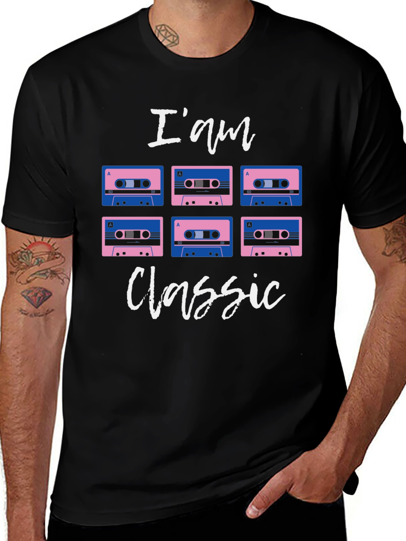Variant 29 of I'm Classic Cassette Tape Graphic T-Shirt