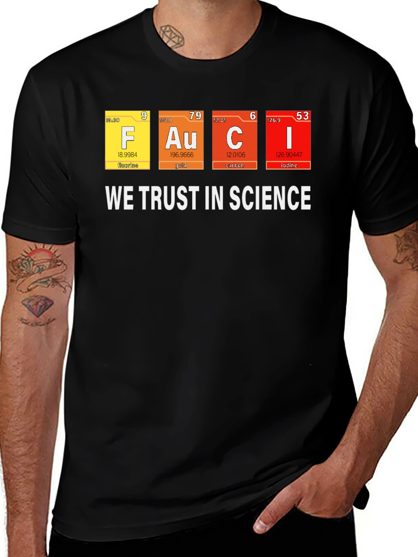 Variant 9 of We Trust in Science Graphic T-Shirt