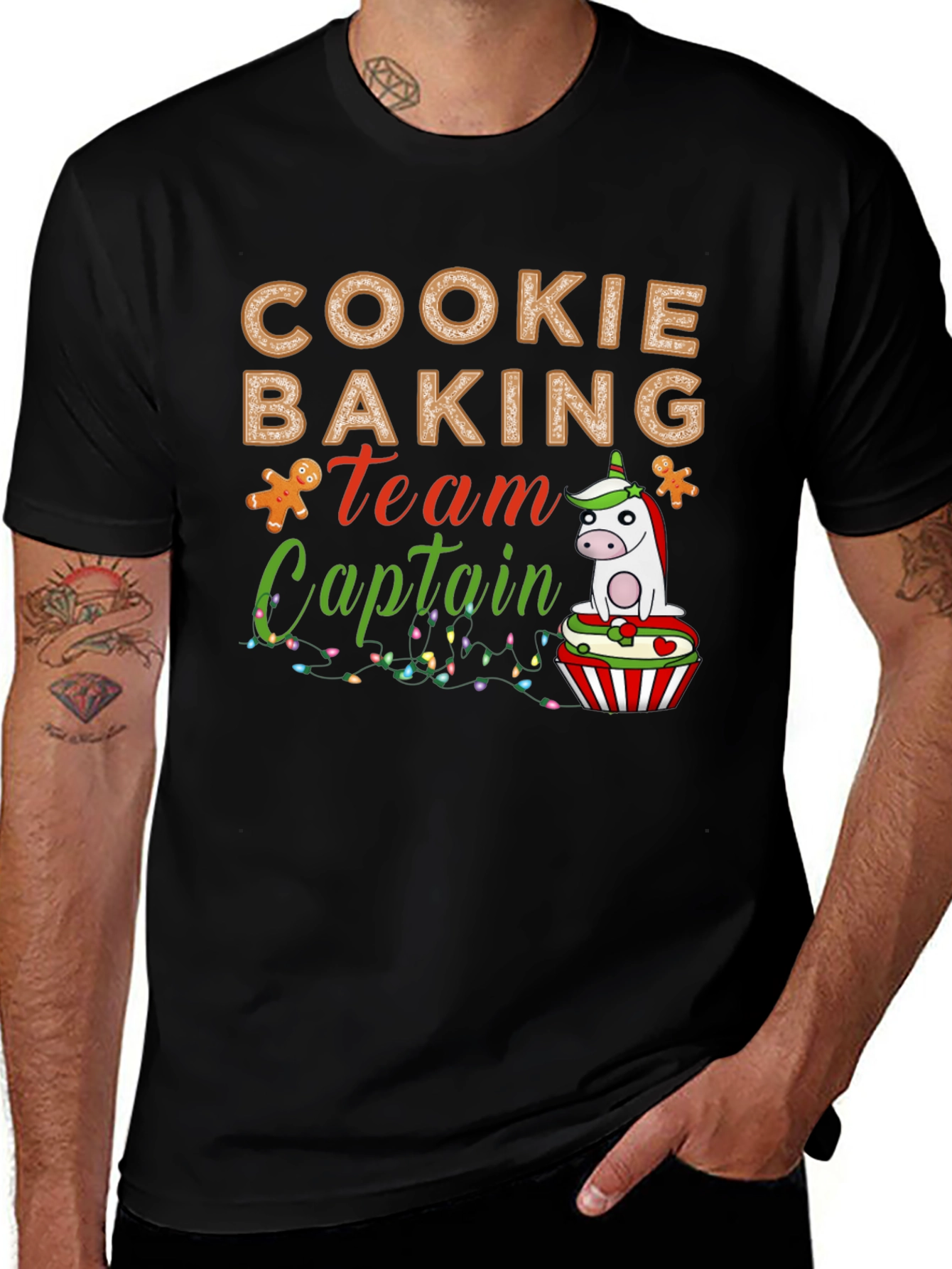Variant 23 of Cookie Baking Team Captain Graphic T-Shirt