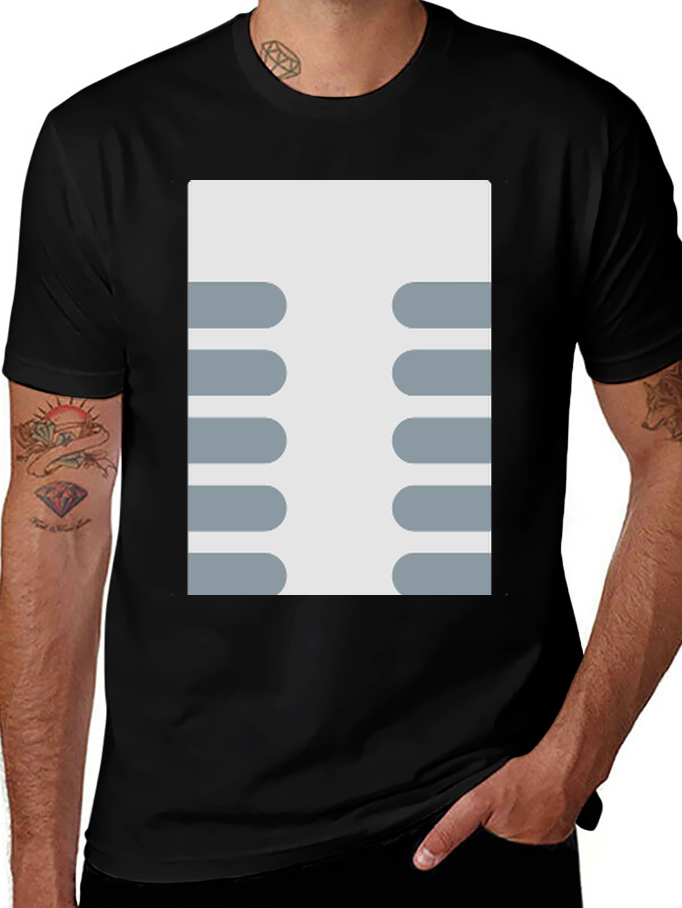 Variant 12 of Retro Tech T-Shirt